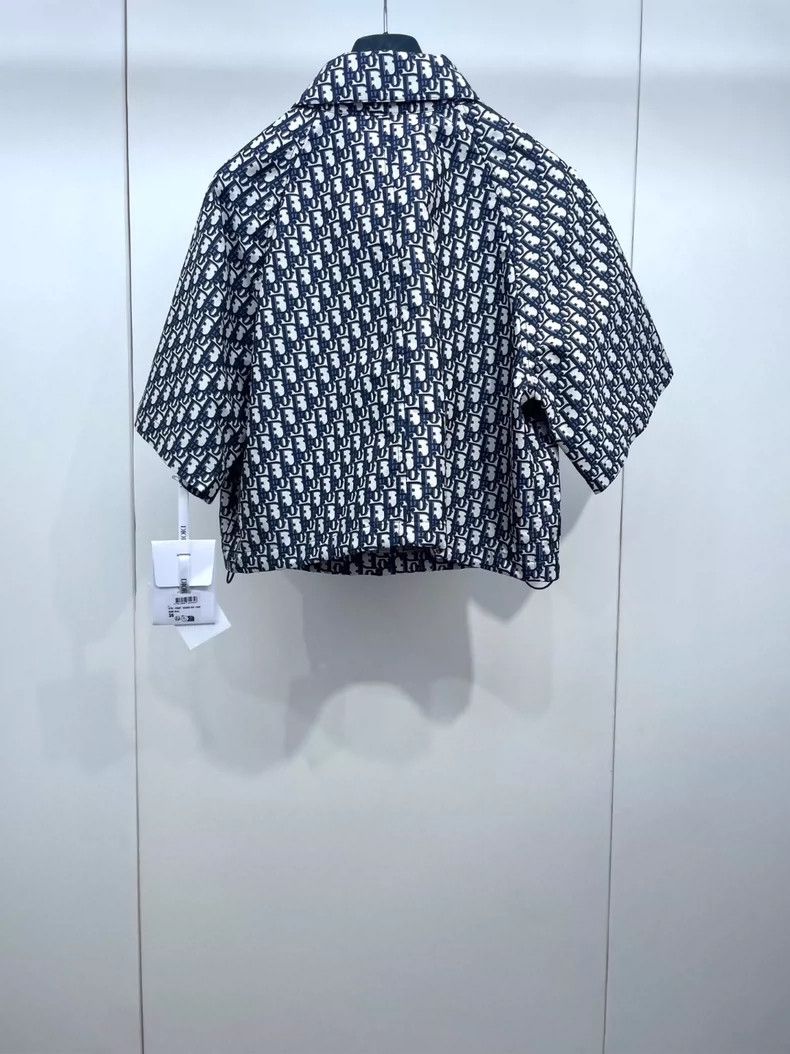 Dior Dior 25 Spring and Summer New Old Flower Lapel Short Sleeve Size XS / US 0-2 / IT 36-38 - 2 Thumbnail