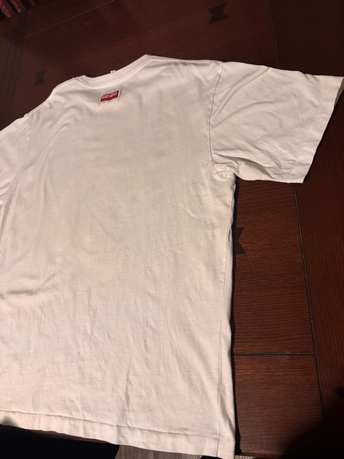 Kenzo KENZO Tiger Varsity Relaxed T-Shirt Off White Size US M / EU 48-50 / 2 - 6 Thumbnail