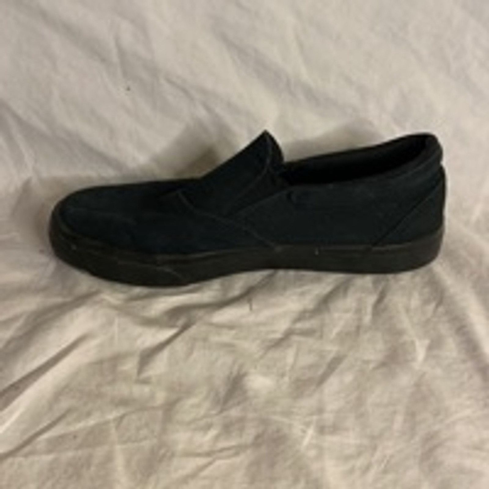 Nike Nike SB Chron Solarsoft Slip-On Black Suede Skate Shoes 8 Size US 8 / EU 41 - 5 Thumbnail