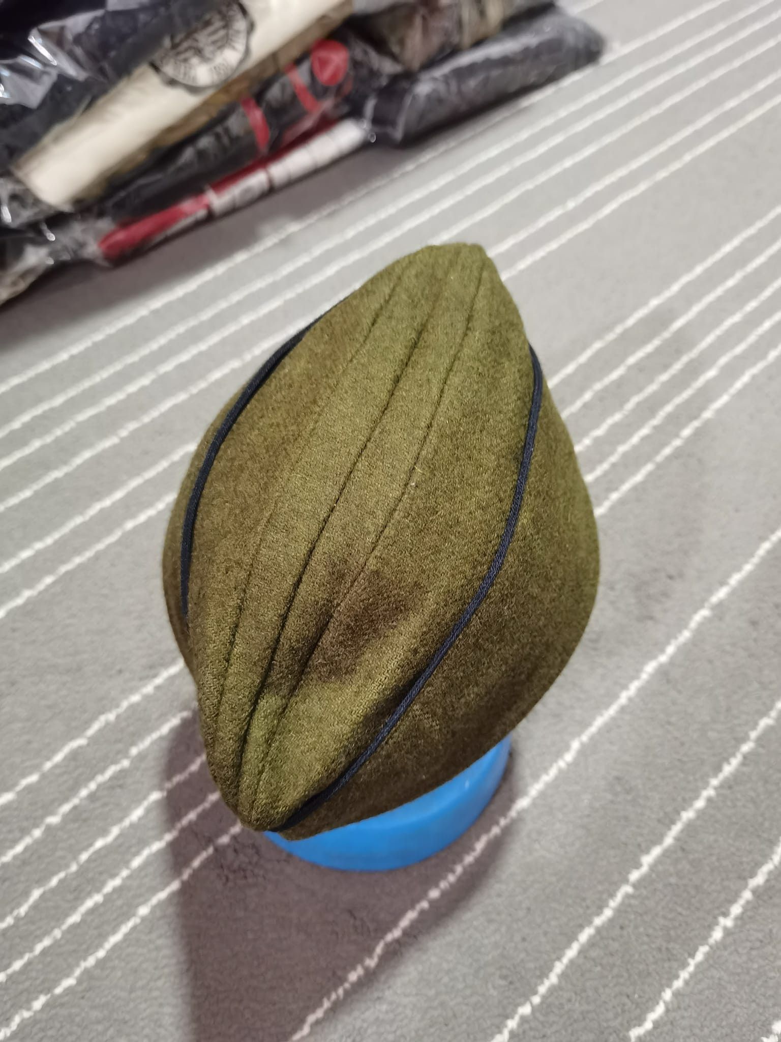 Other Replica WW2 US Airborne Officer Cap Wool Hat Parachute S Size ONE SIZE - 8 Thumbnail
