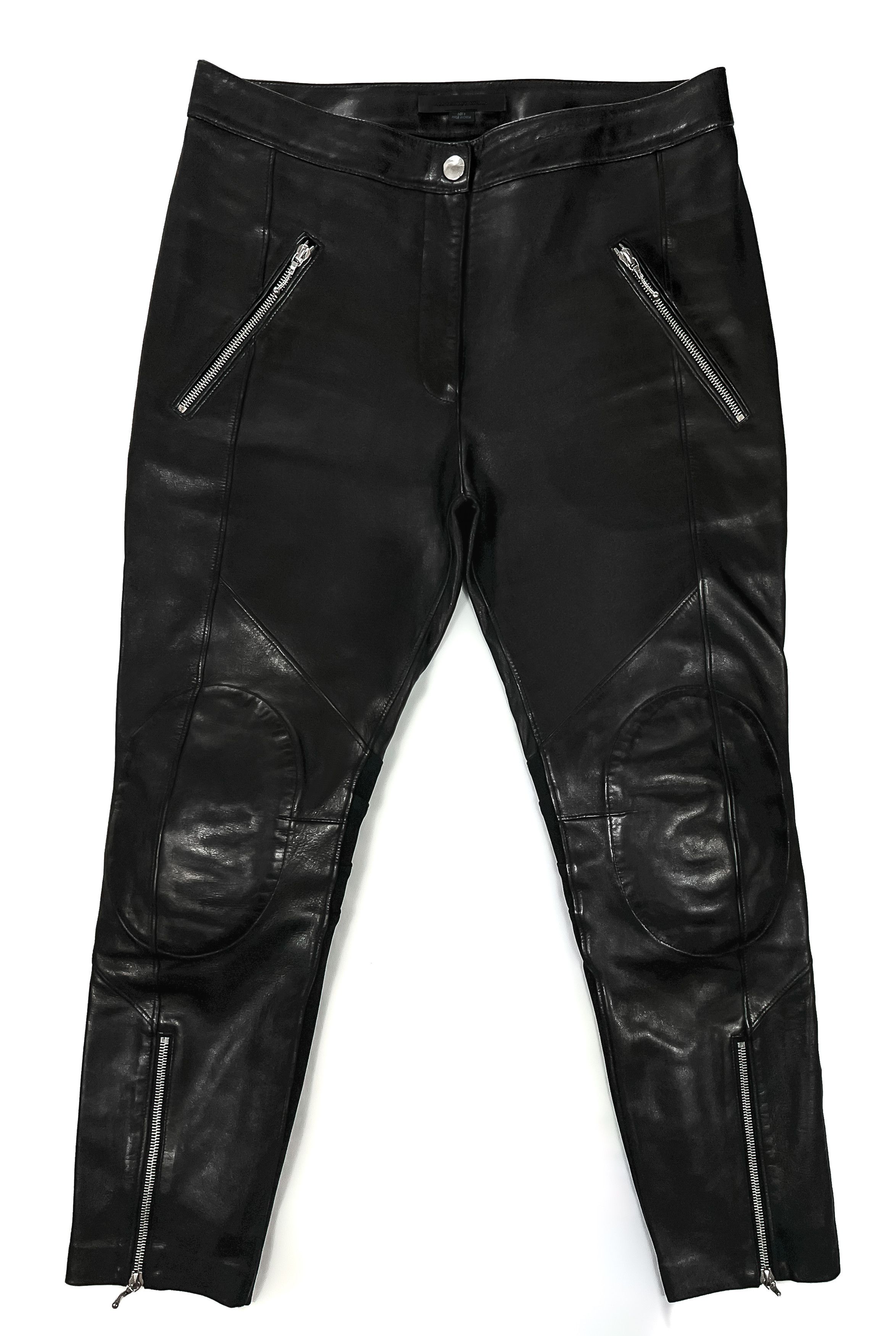 Alexander Wang ALEXANDER WANG LEATHER MOTO PANTS Size 30" / US 8 / IT 44 - 1 Thumbnail