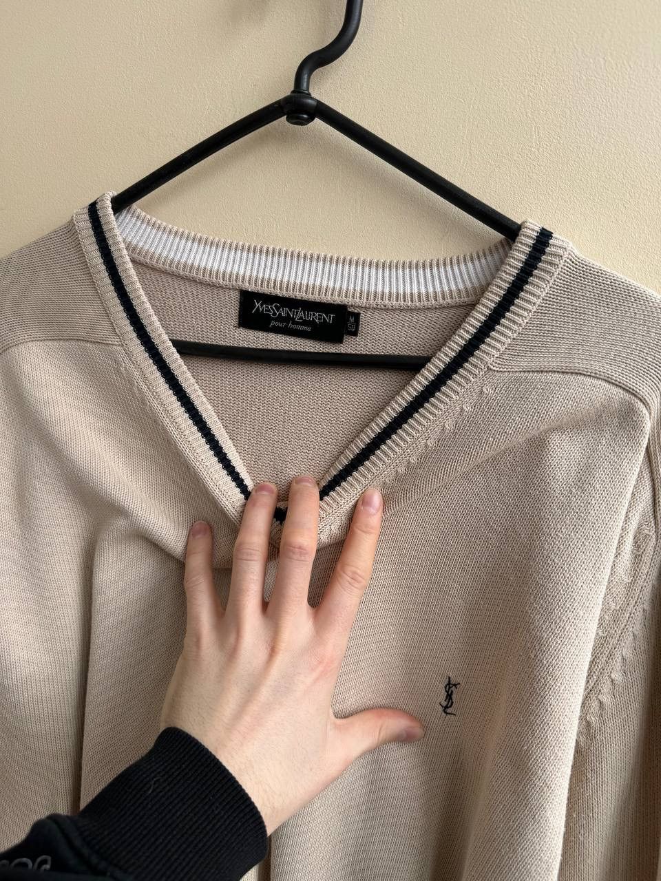 Vintage × Yves Saint Laurent Yves Saint Laurent vintage sweater 90s knitwear sweatshirt Size US M / EU 48-50 / 2 - 6 Thumbnail