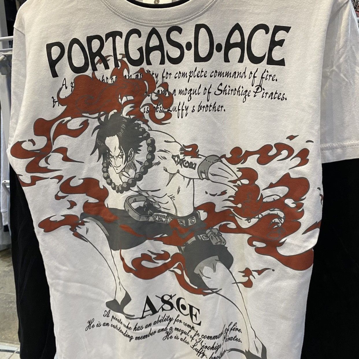 One Piece One Piece Portugase De Ace Mugiwara Pirates Size US M / EU 48-50 / 2 - 5 Thumbnail