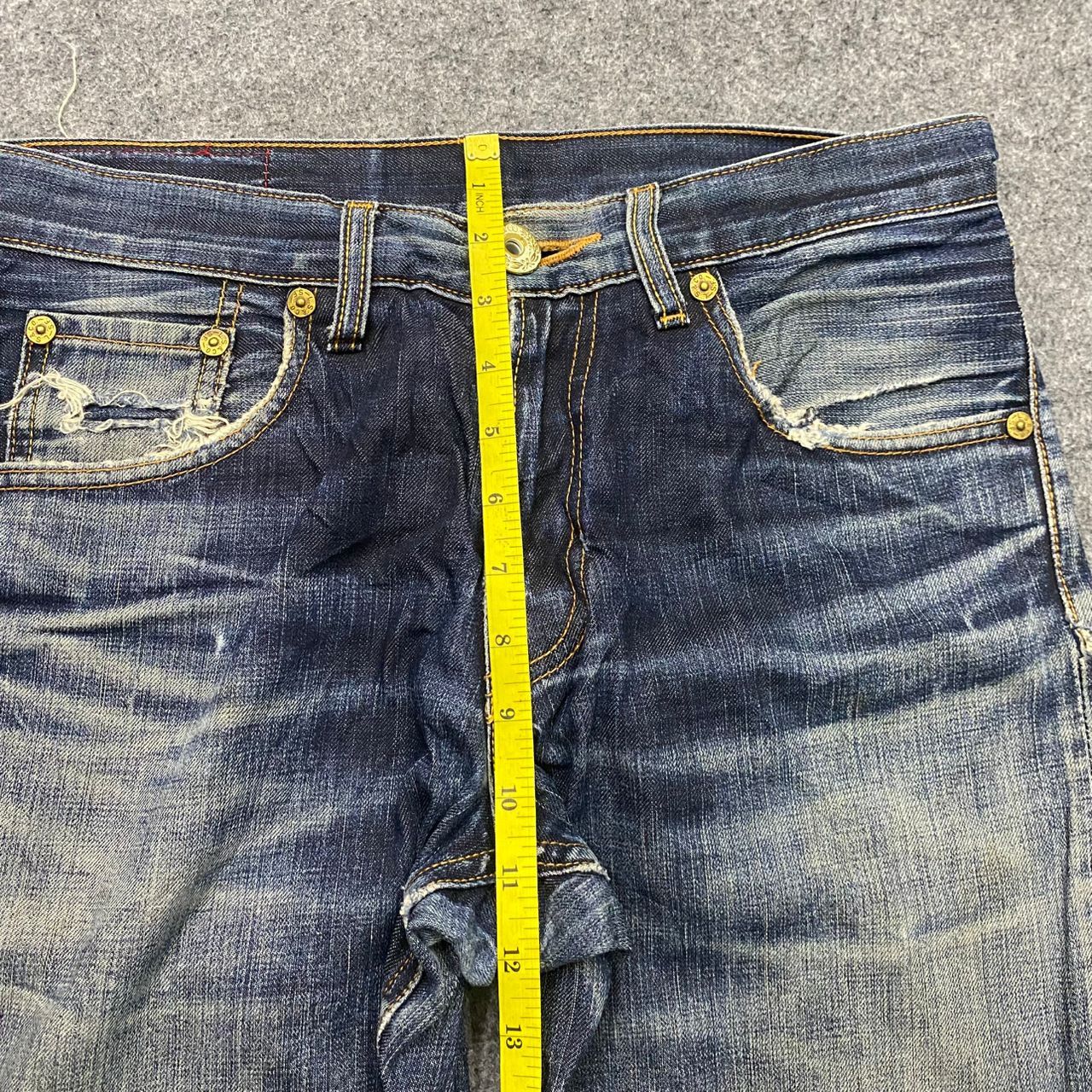 Levi's Vintage Levis 503 Distressed Denim Kurt Cobain Style Size US 32 / EU 48 - 7 Thumbnail