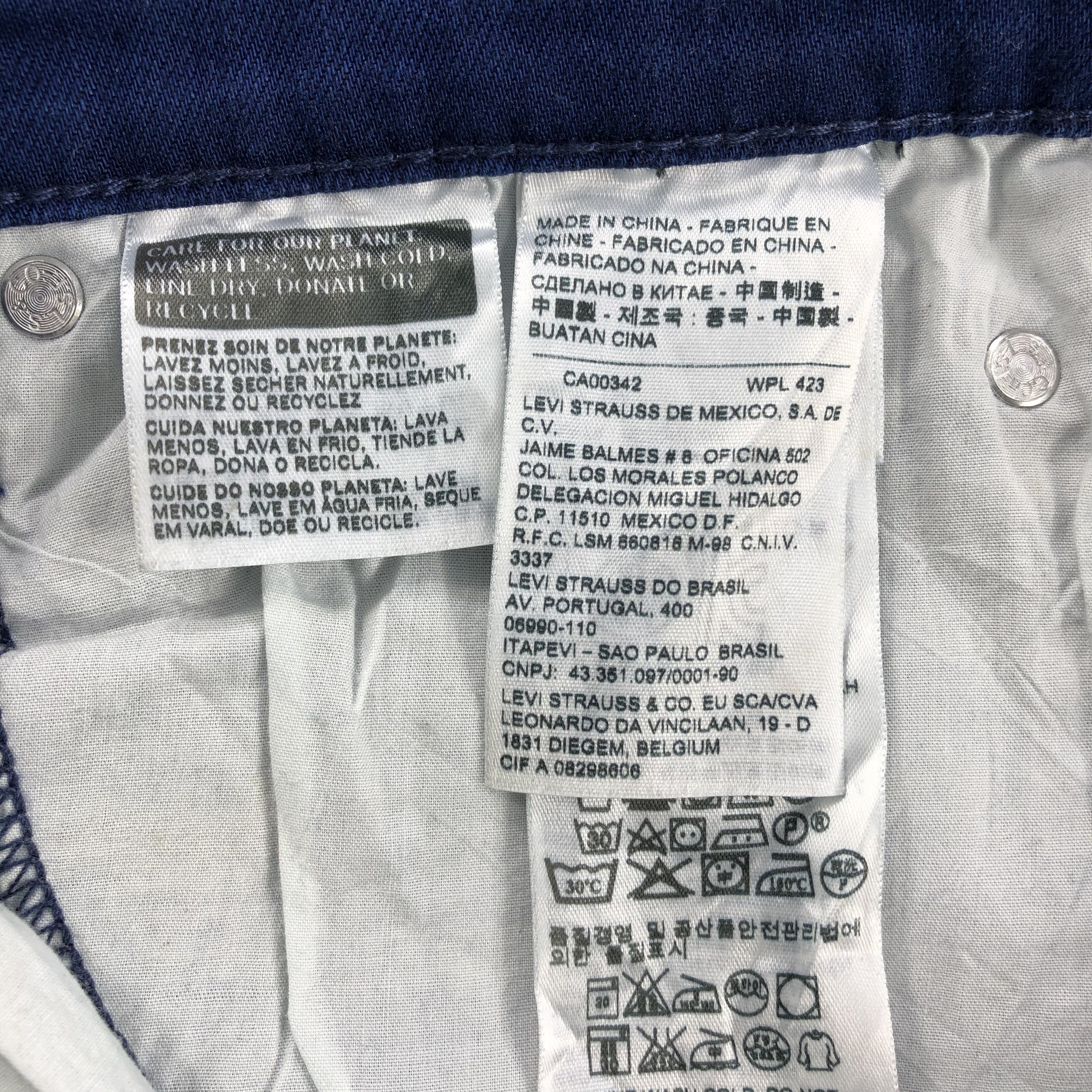 Levi's × Vintage Vintage Purple Levis 514 Jeans-JM1252 Size US 34 / EU 50 - 9 Thumbnail