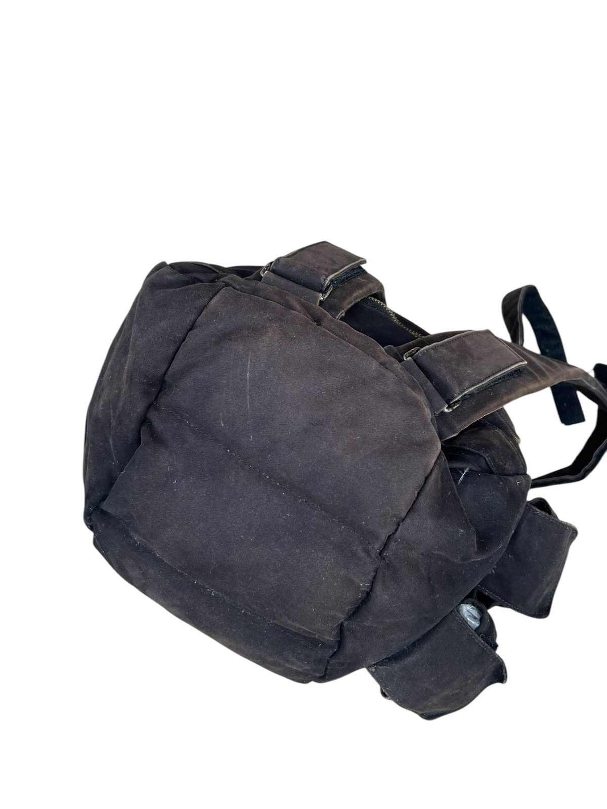 Vintage LORINZA Japan Sun Faded Black Puffer Backpack Size ONE SIZE - 20 Thumbnail
