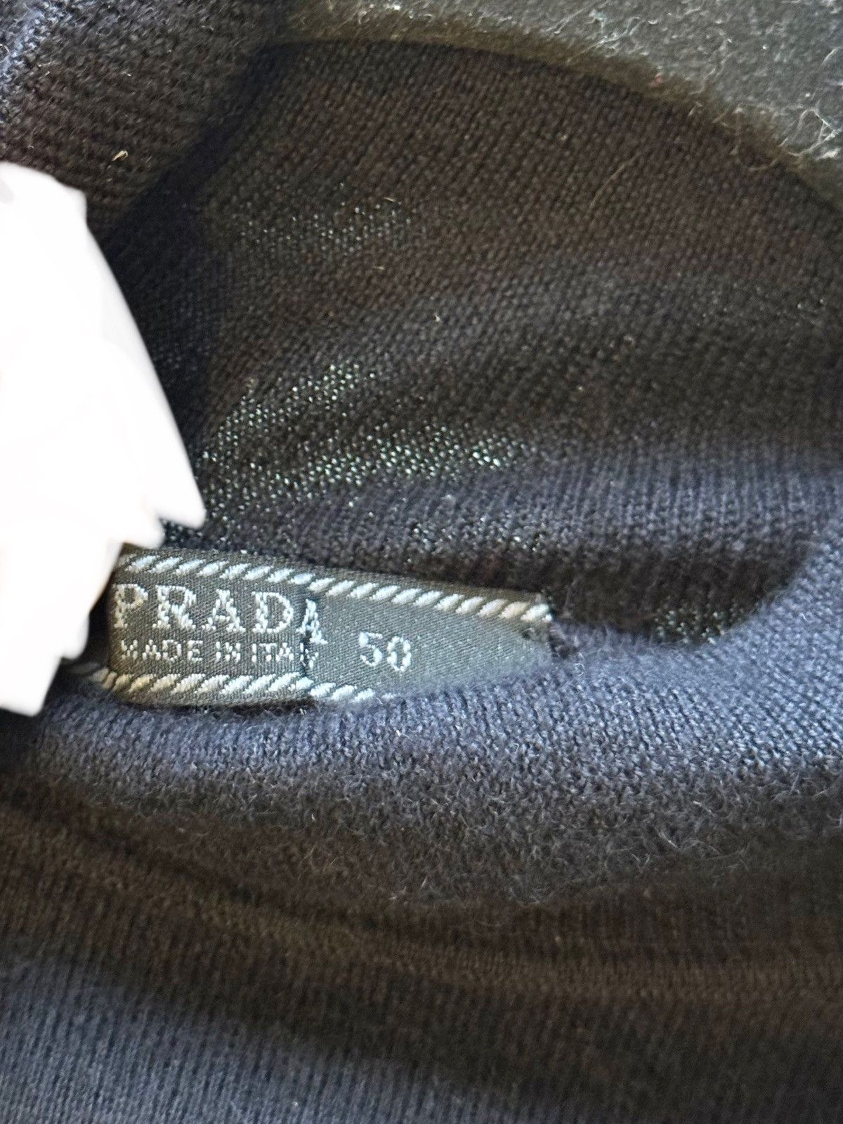 Prada parda slim cashmere silk sweater 50 men default Size US M / EU 48-50 / 2 - 2 Thumbnail