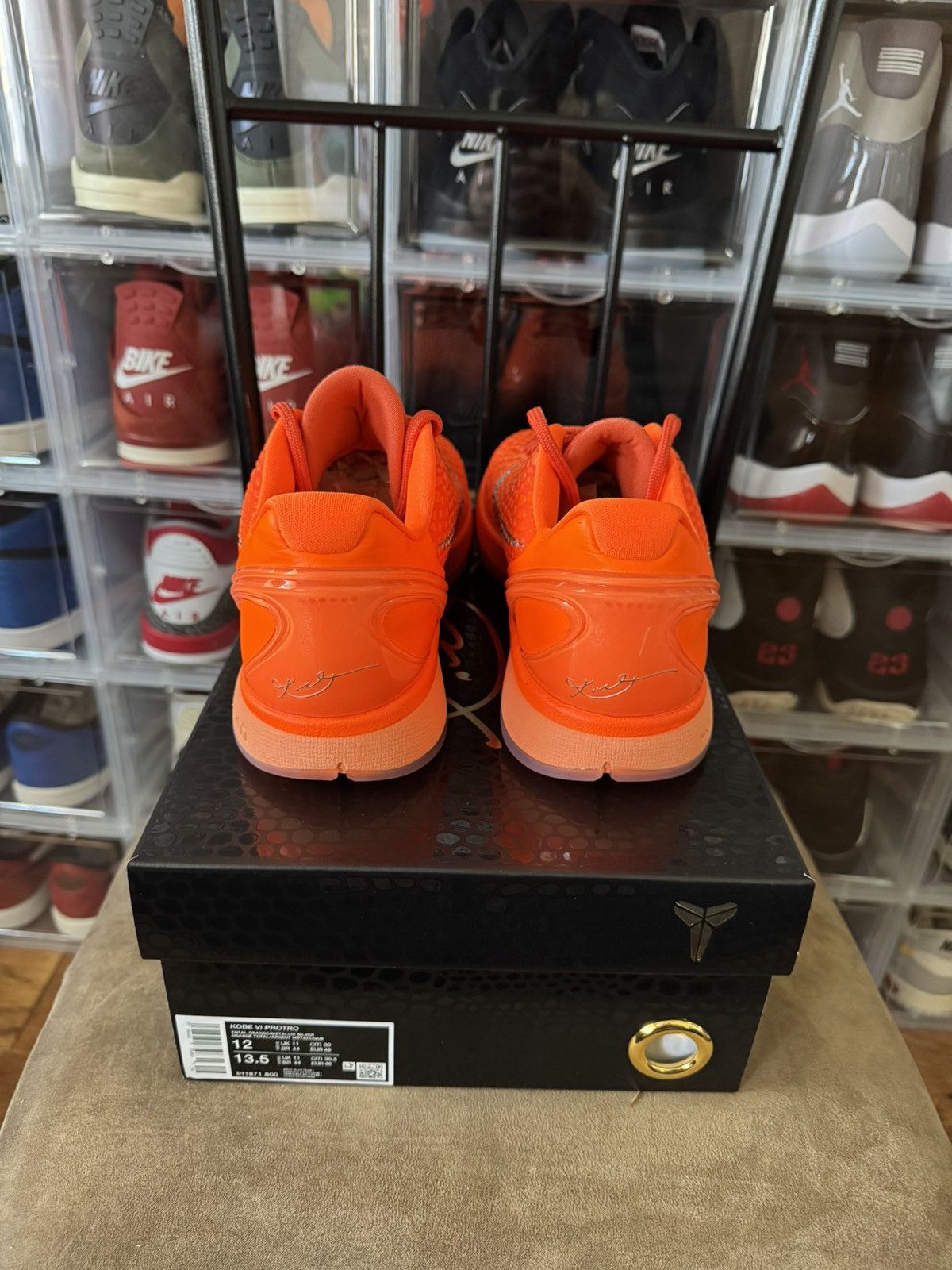 Nike Nike Kobe 6 Protro Total Orange WNBA SIZE 12 DS QS BRAND NEW Size US 12 / EU 45 - 5 Thumbnail