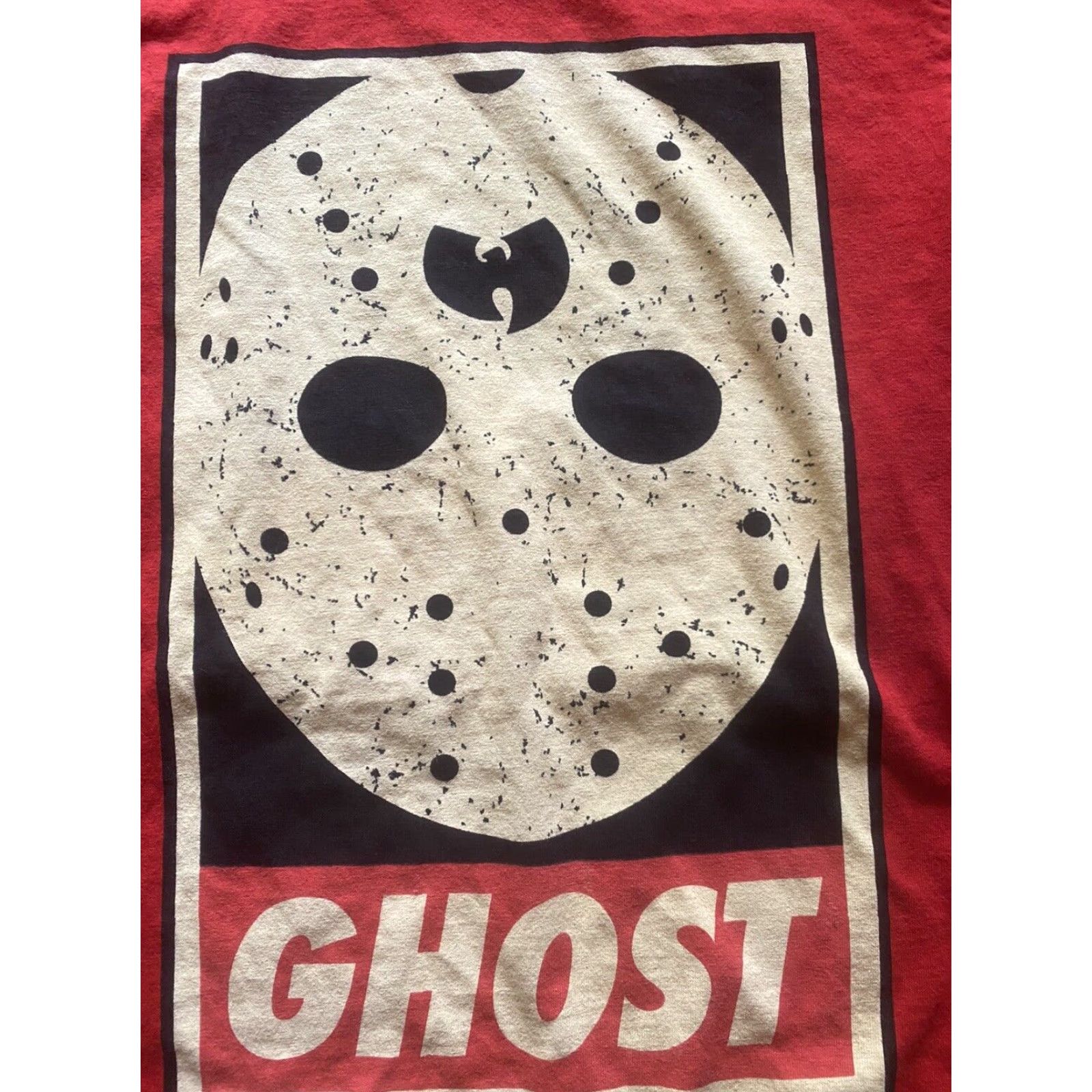 Vintage VINTAGE The Limited Wu Wear Ghostface Killah Jason Mask T Shirt Hip Hop Tee Size S Red Mens Size US S / EU 44-46 / 1 - 2 Thumbnail