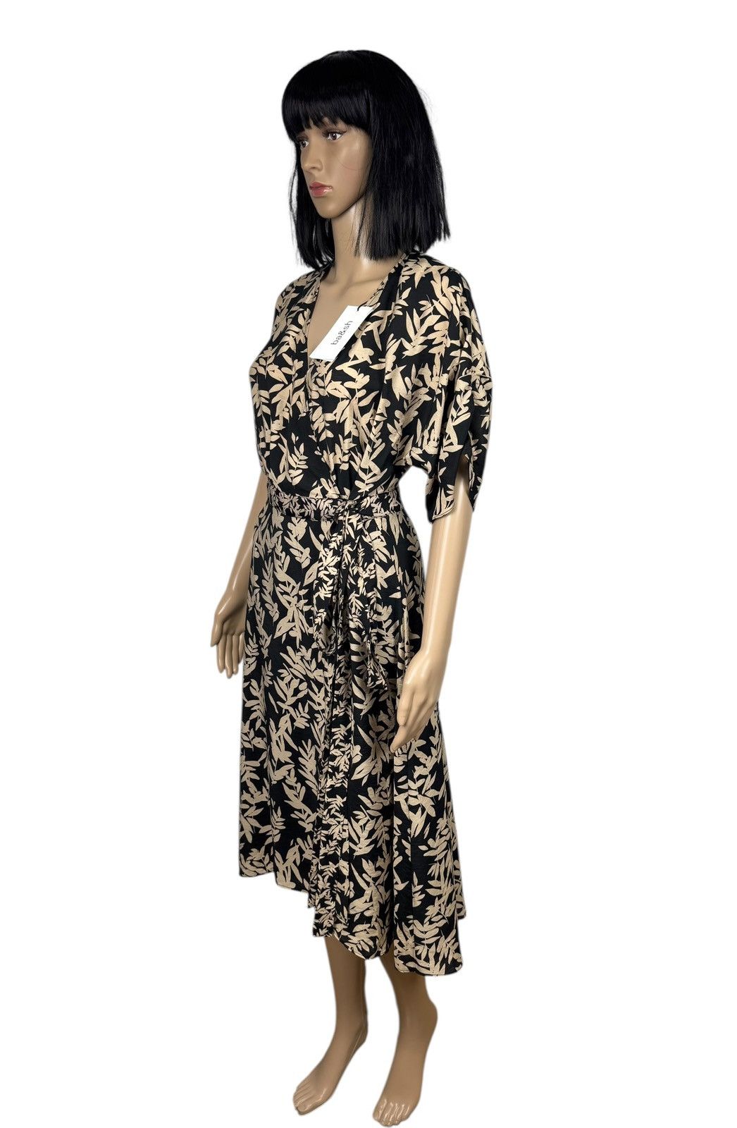 ba&sh Ba&sh Robe Tabby Dress Floral Print Viscose V-Neck size 1 Size S / US 4 / IT 40 - 5 Thumbnail