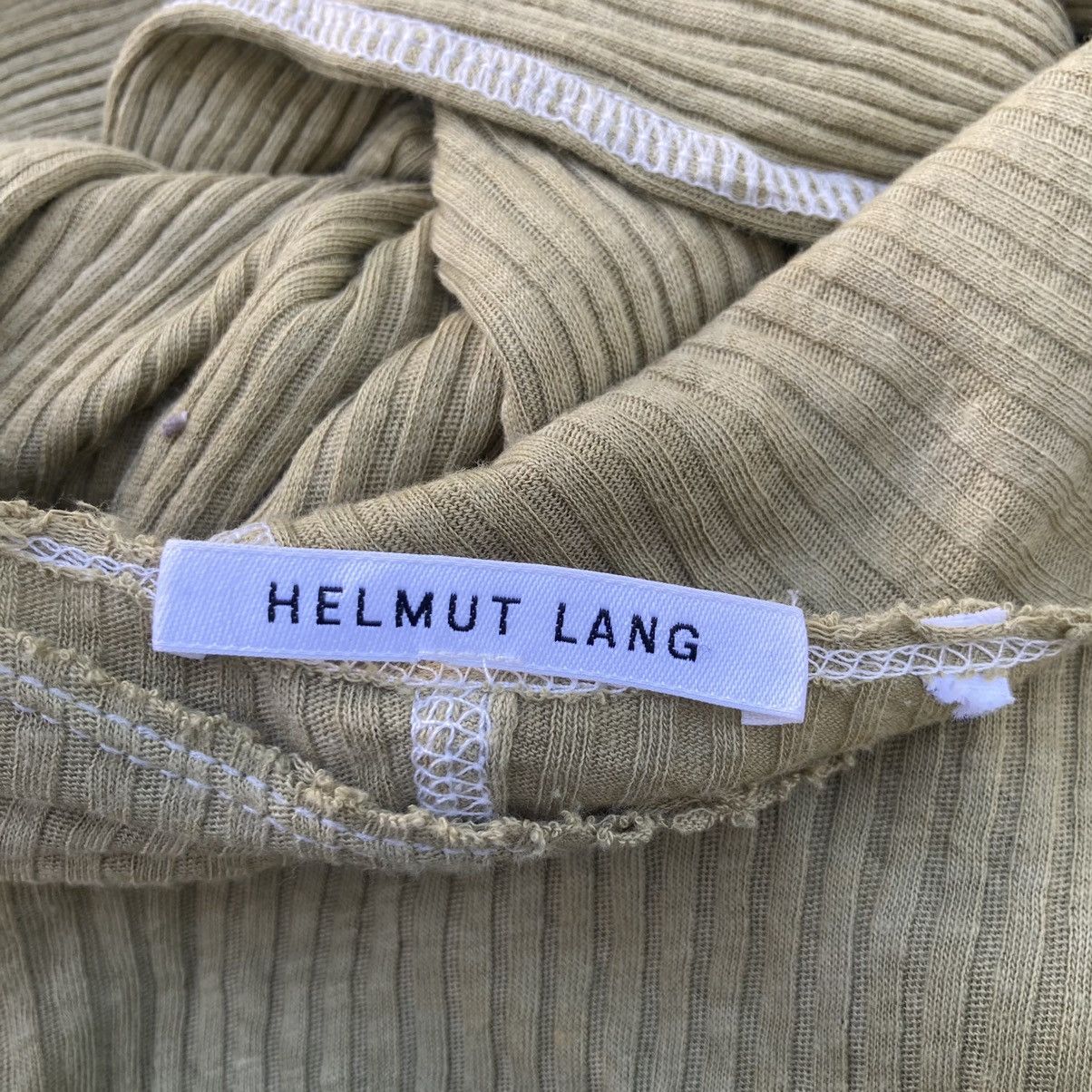 Helmut Lang HELMUT LANG RIBBED LONG SLEEVE Size S / US 4 / IT 40 - 5 Thumbnail