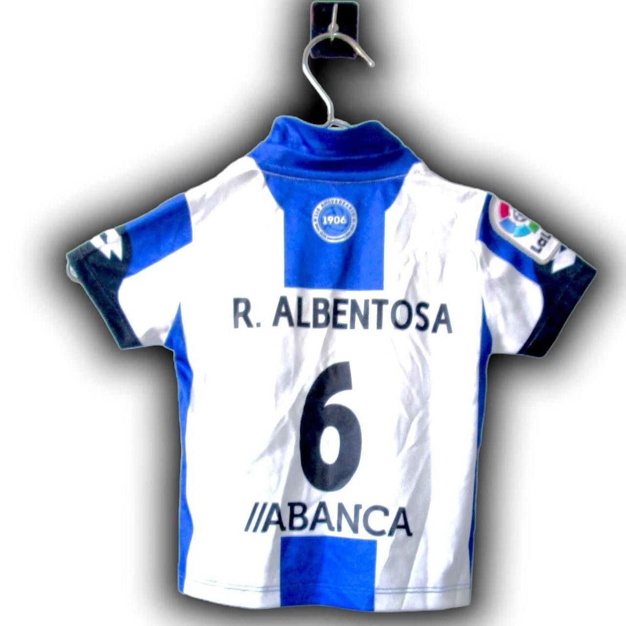 Lotto Sport Deportivo LA Coruna Spain 2016 2017 Home Shirt Jersey Size US XXS / EU 40 - 4 Thumbnail