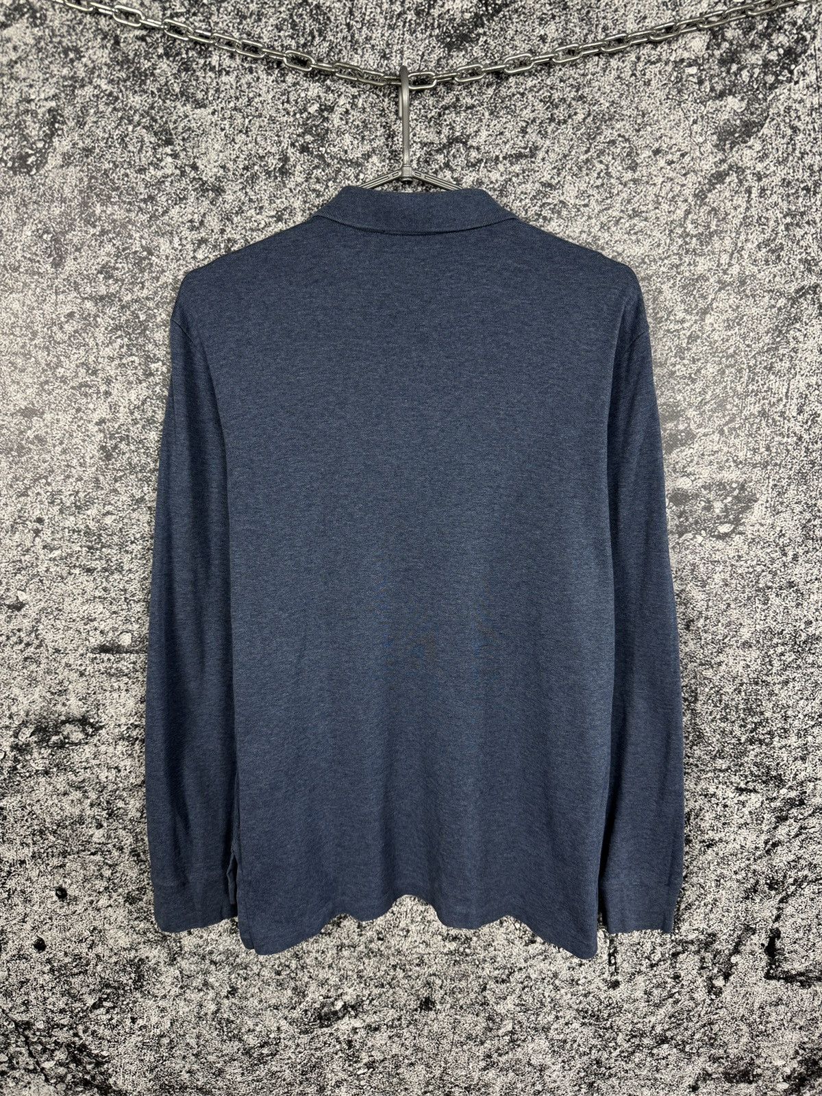 Polo Ralph Lauren Polo Ralph Lauren Long Sleeve Polo Shirt Pony Logo Size L Size US L / EU 52-54 / 3 - 11 Thumbnail