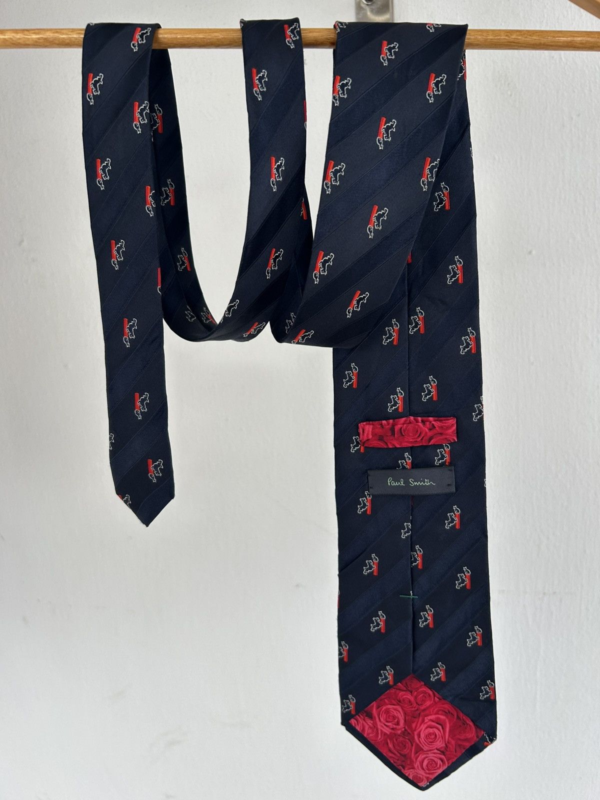 Paul Smith Red Ear Paul Smith Vintage Tie Size ONE SIZE - 2 Thumbnail