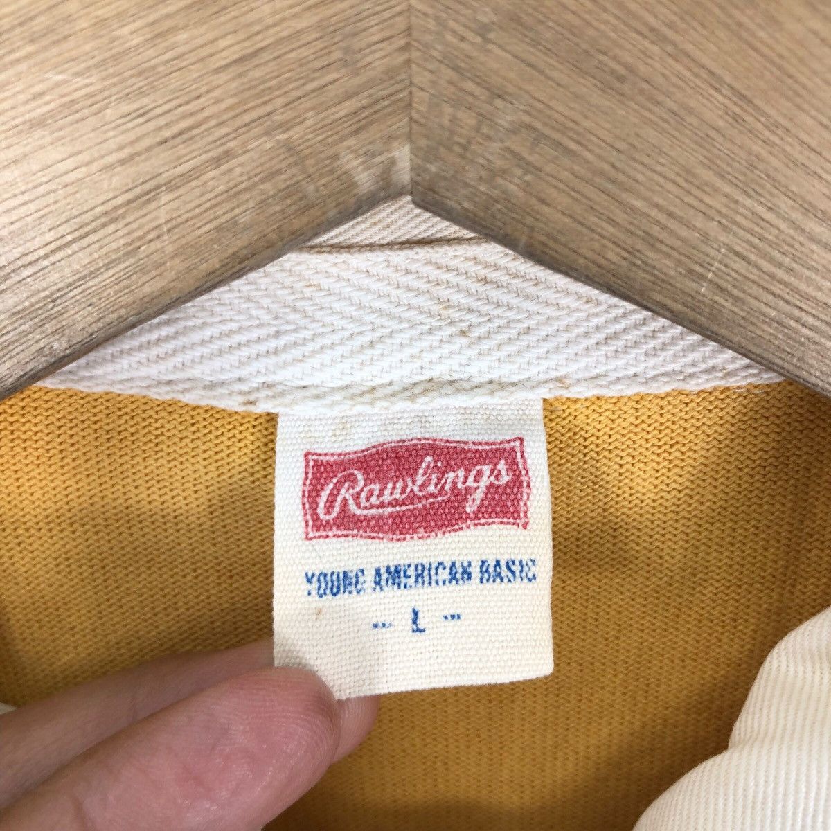 Vintage Vintage RAWLINGS Polos Rugby Size L Size US L / EU 52-54 / 3 - 6 Thumbnail