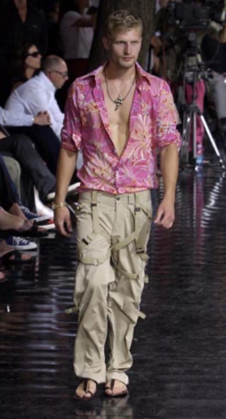 Dolce & Gabbana S/S 2004 Dolce & Gabbana bondage parachute cargo pants Size US 31 - 2 Thumbnail