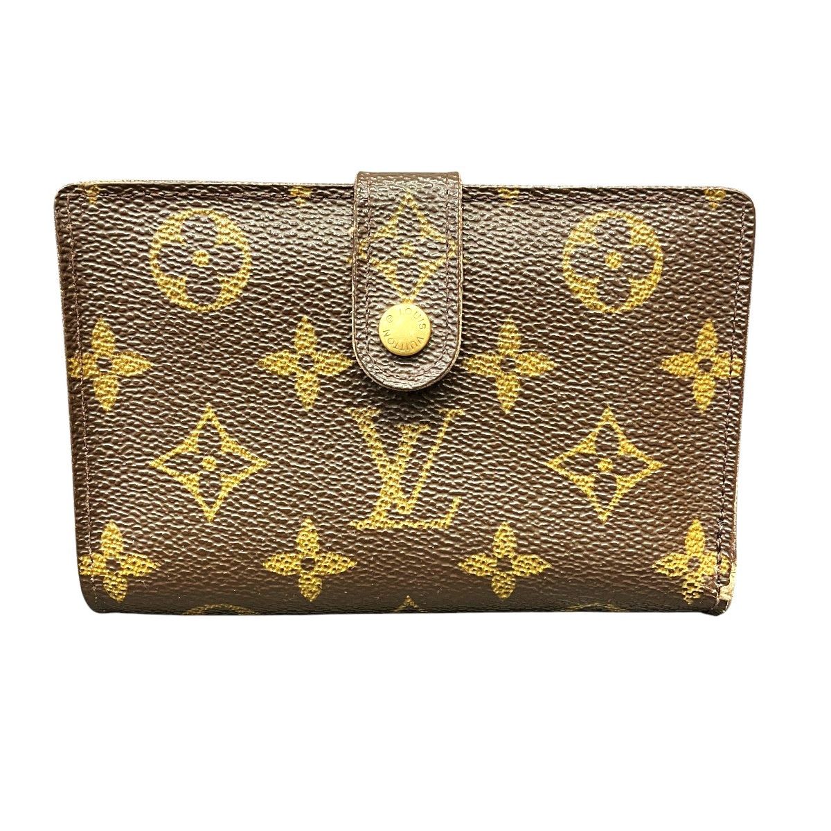 Louis Vuitton Louis Vuitton Louis Vuitton Porte Monnaie Viennois Monogram wallet Textile Short Wallet M61663 DUTY FREE for USA Size ONE SIZE - 1 Thumbnail