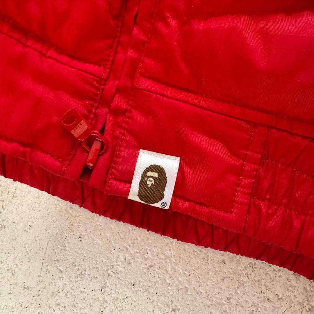 Bape BAPE One Point Red Down Jacket (L) Size US L / EU 52-54 / 3 - 2 Thumbnail
