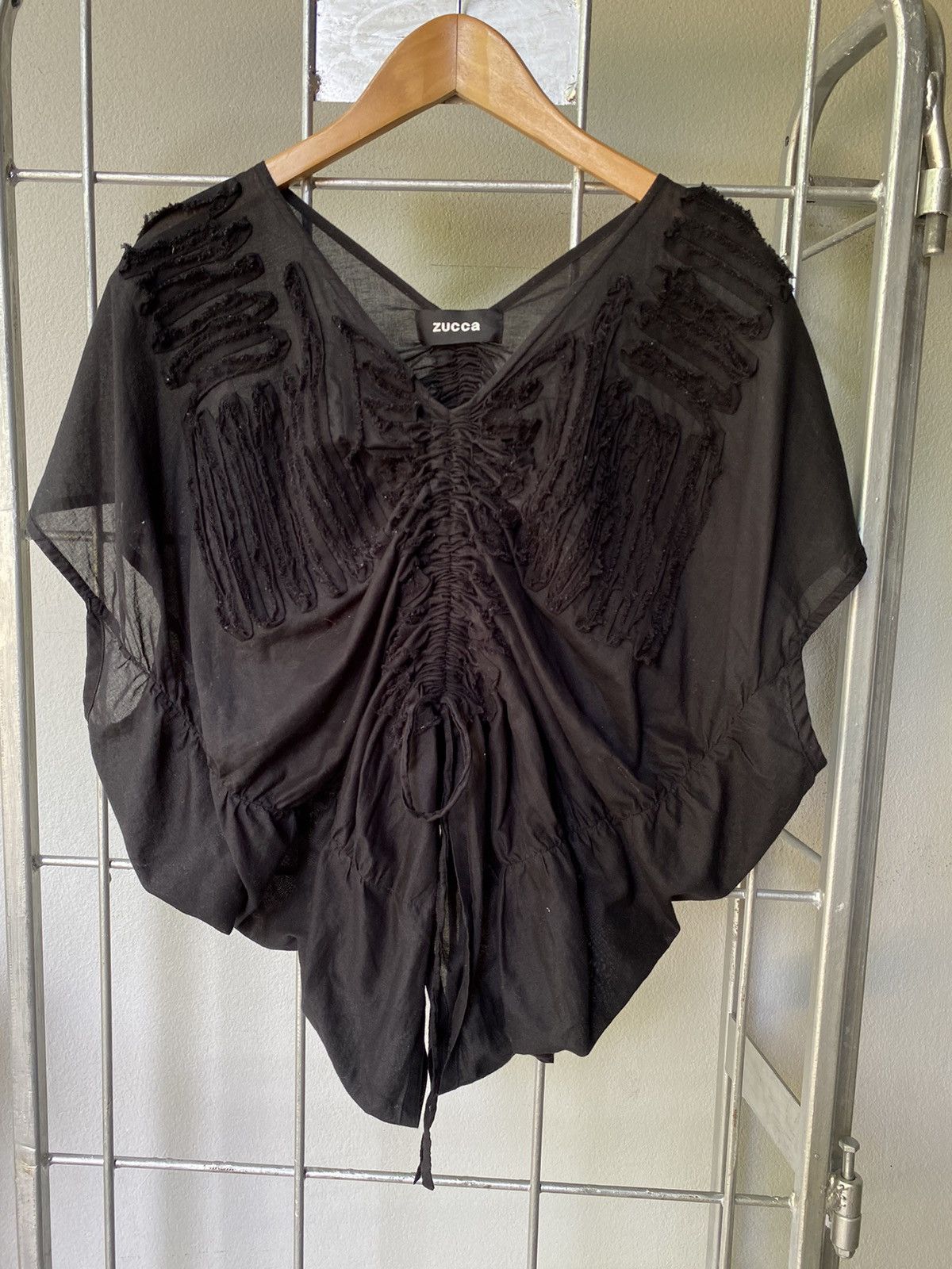 Zucca Zucca black blouse Size M / US 6-8 / IT 42-44 - 20 Thumbnail