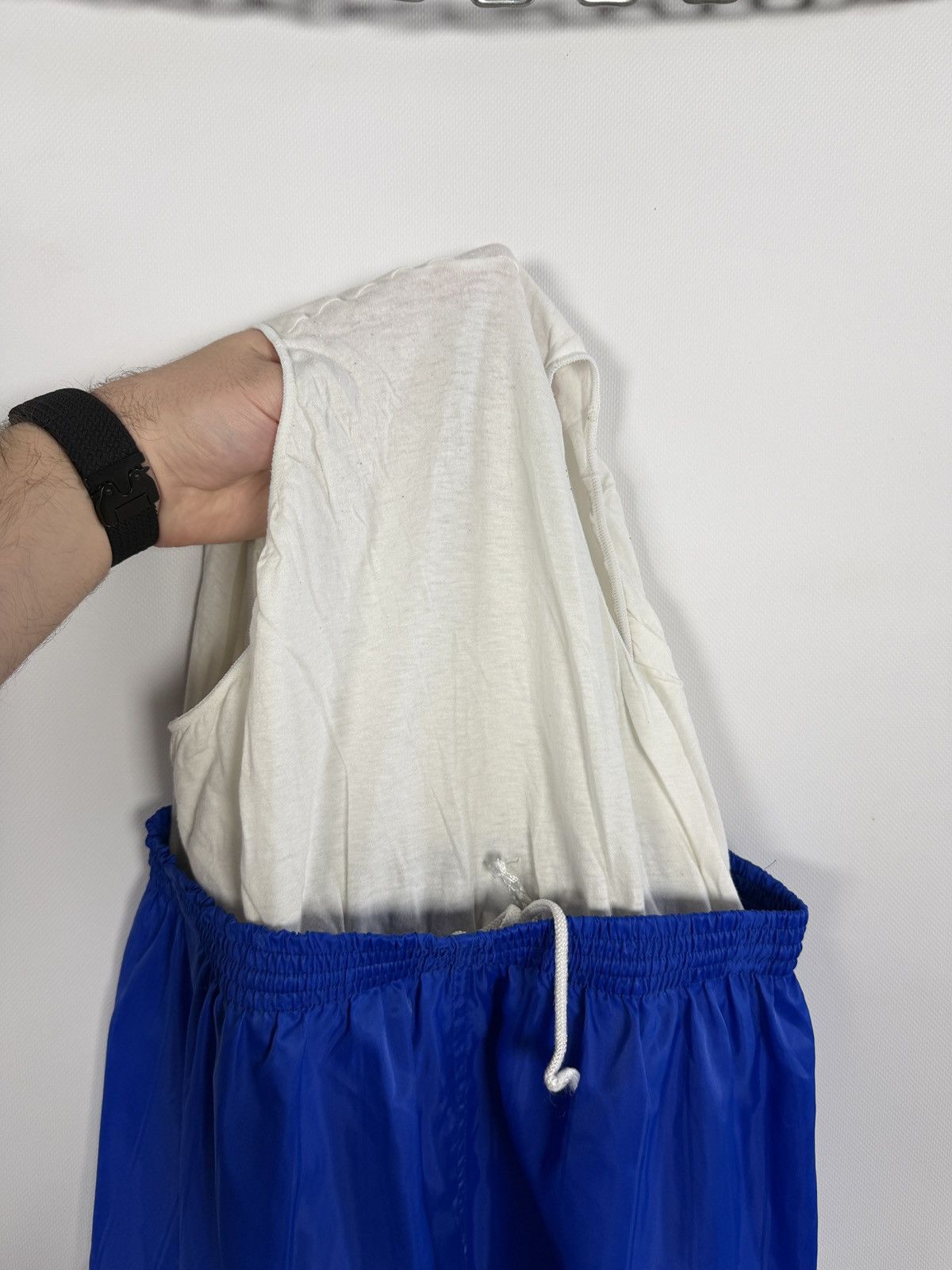 Erima Vintage 90s Erima Nylon Running Athletic Shorts Blue Size 6 Size US 38 / EU 54 - 6 Thumbnail