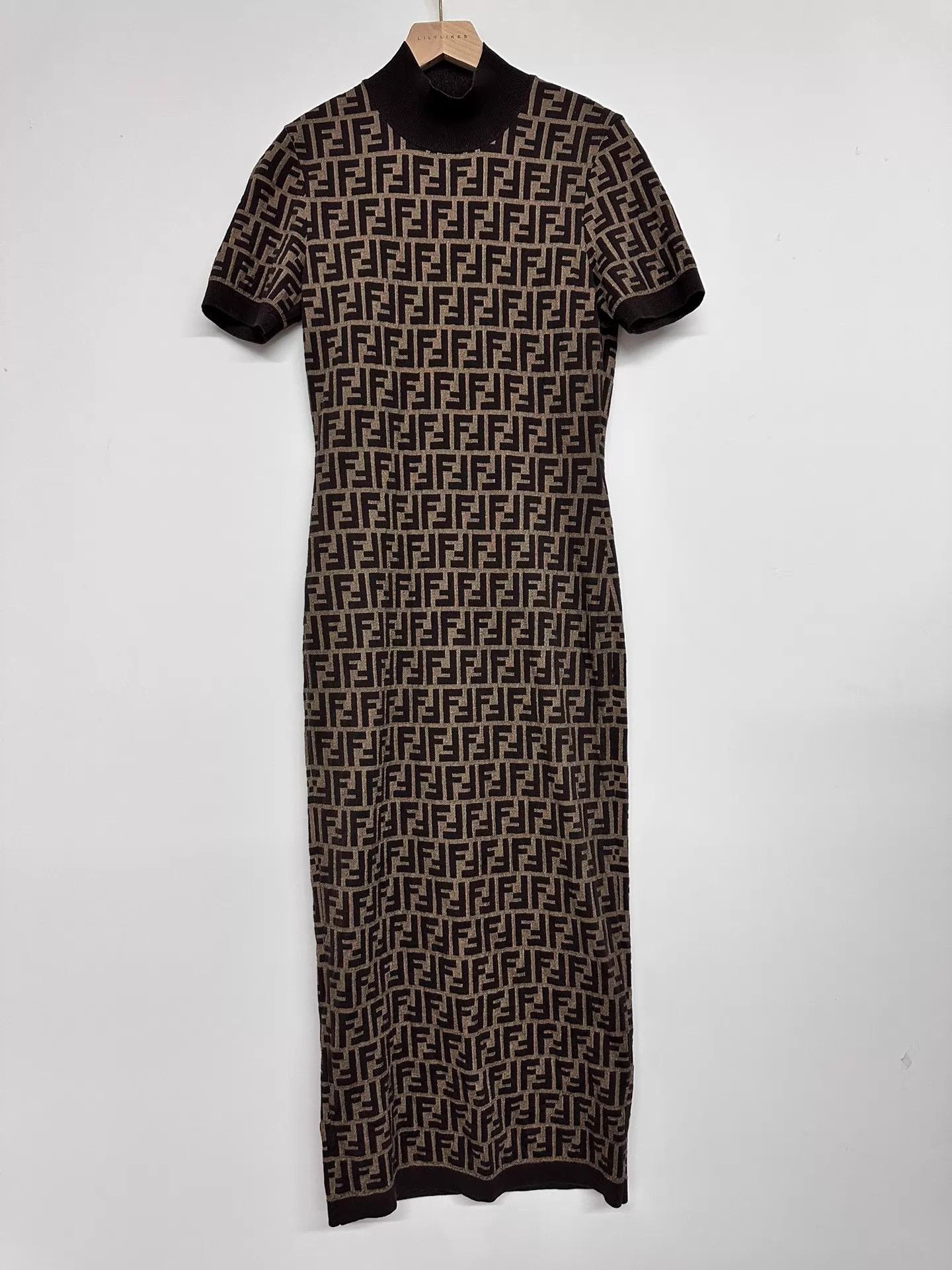 Fendi Fendi all over print women's 40 dress Size S / US 4 / IT 40 - 1 Thumbnail