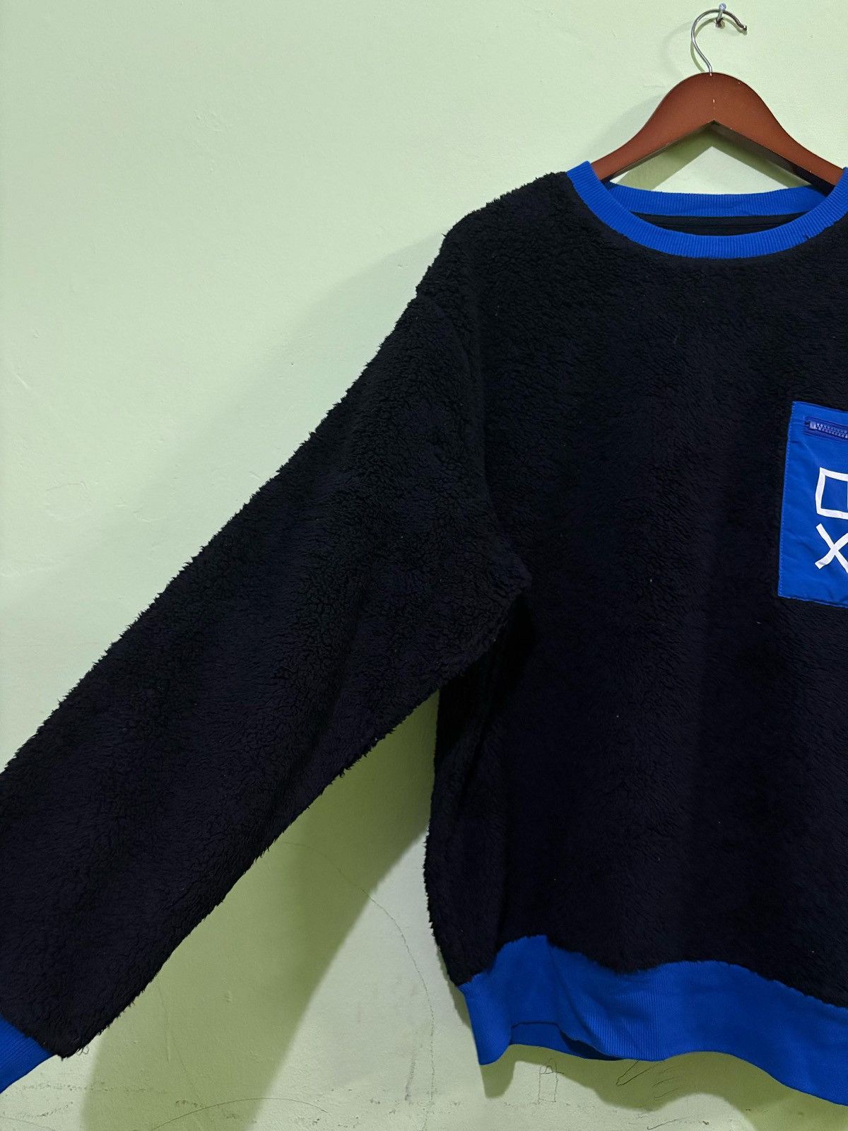 Japanese Brand × Playstation PlayStation Fleece Sweatshirt Button Joystick Logo Design Size US XXL / EU 58 / 5 - 2 Thumbnail