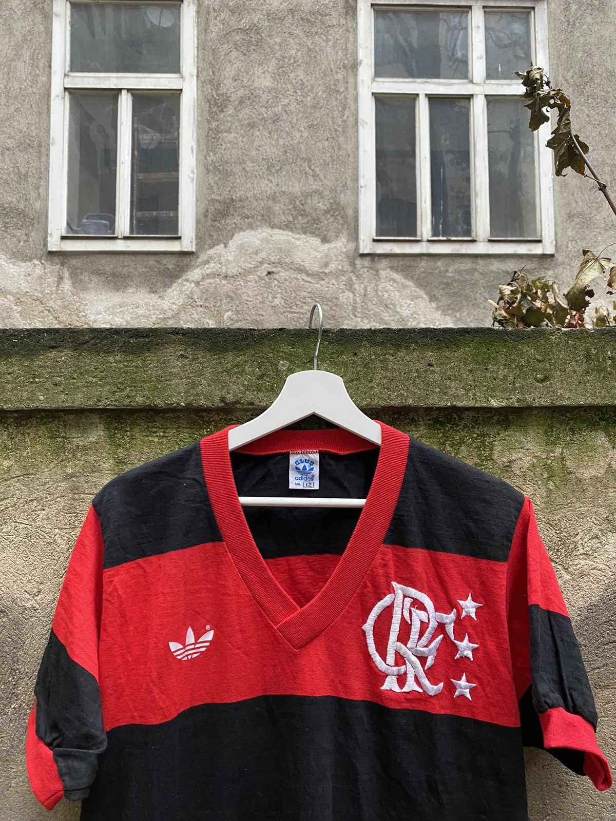 Adidas × Vintage Vintage 1981 CR Flamengo Adidas Jersey Size US M / EU 48-50 / 2 - 2 Thumbnail