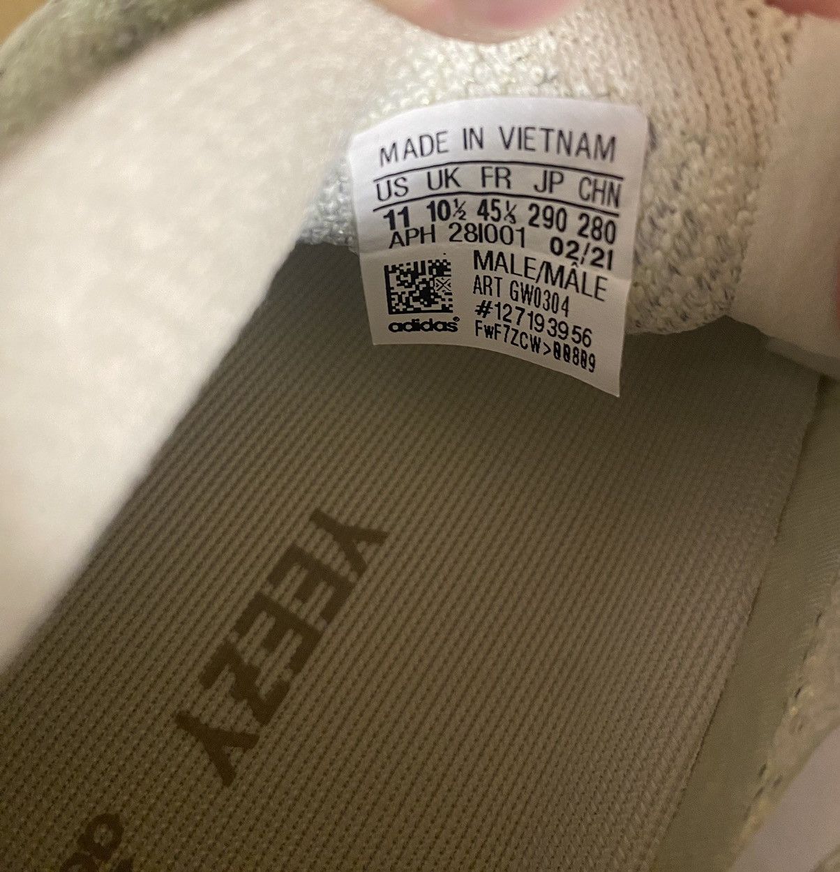 Adidas Adidas Yeezy Boost 380 ‘Alien Blue Reflective’Size 11M Size US 11 / EU 44 - 12 Thumbnail