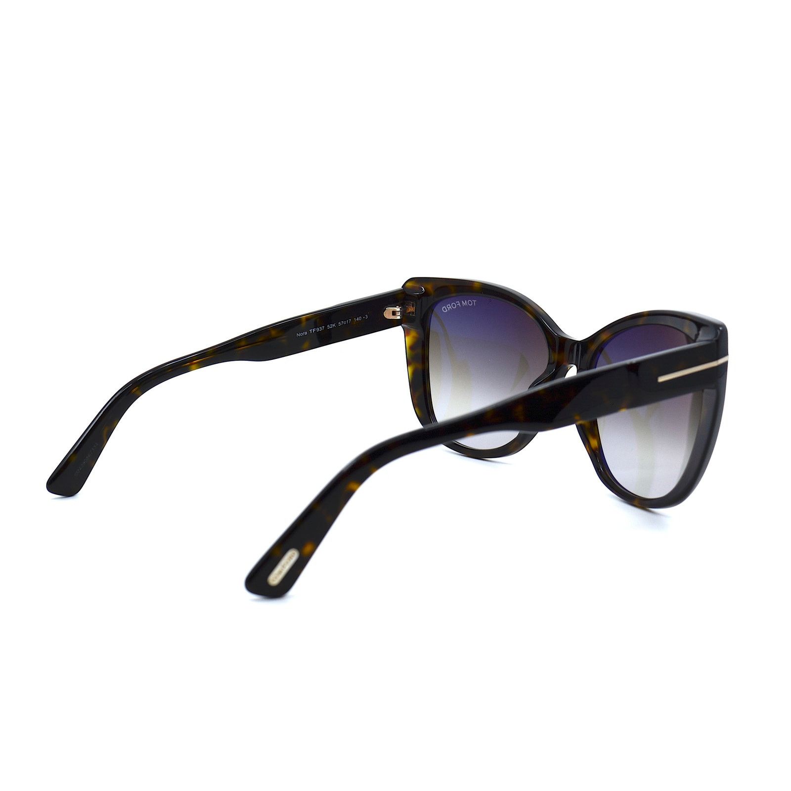 Tom Ford TOM FORD NORA TF937 52K HAVANA BROWN GRADIENT SUNGLASSES Size ONE SIZE - 5 Thumbnail