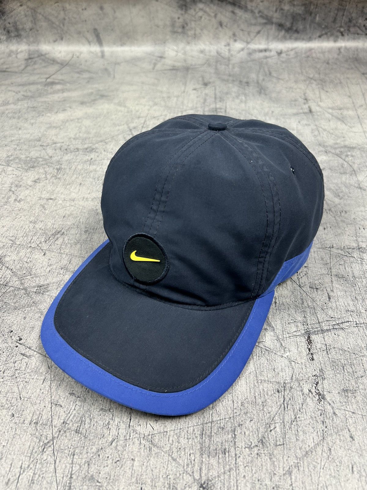 Nike × Vintage Vintage Nike Swoosh Logo Nylon Cap drill y2k alyx Size ONE SIZE - 2 Thumbnail
