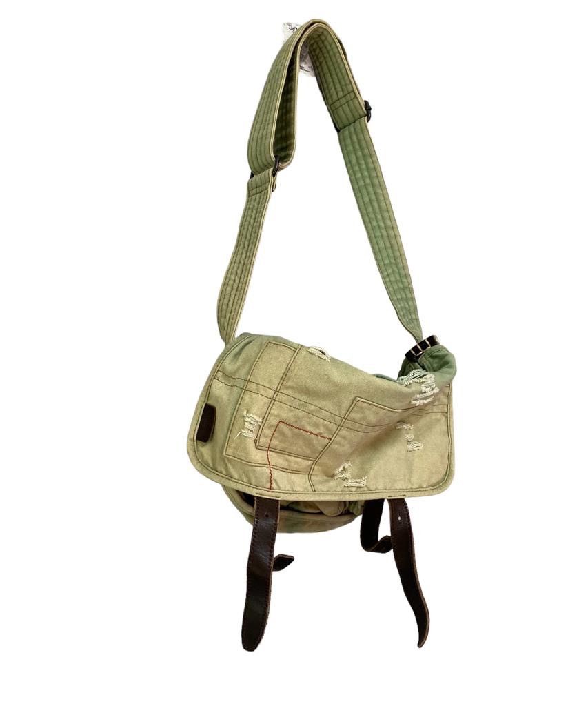 If Six Was Nine × Japanese Brand Tough massanger style crossbody bag military distressed Size ONE SIZE - 1 Thumbnail