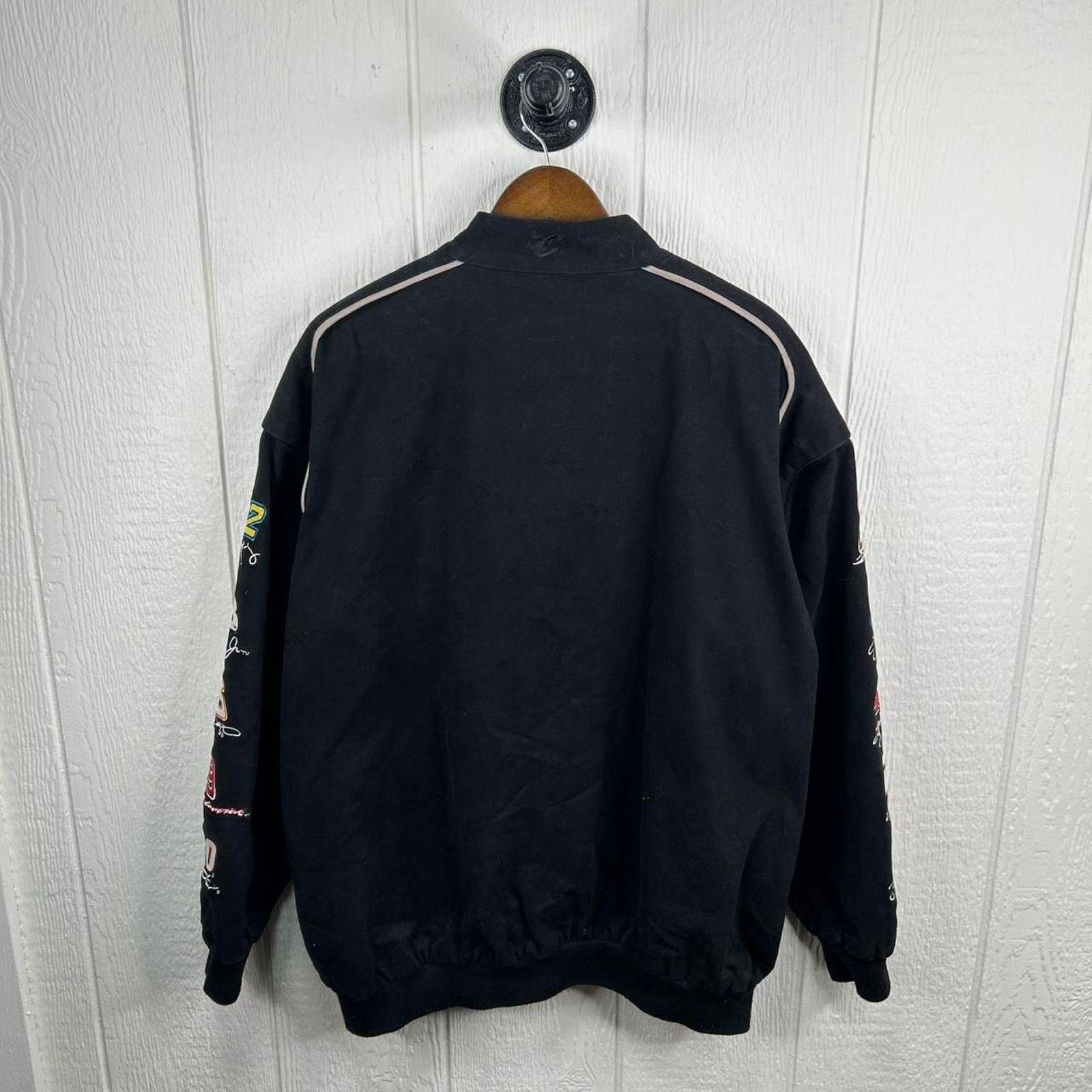 Chase Authentics Vintage 90’s Black NASCAR Numbered Racing Jacket Size XXL Size US XXL / EU 58 / 5 - 3 Thumbnail