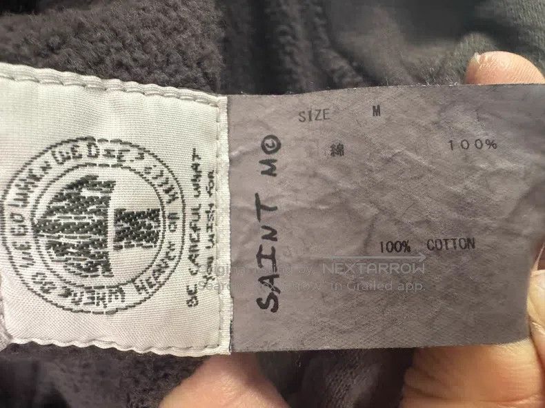 Saint Michael Saint Michael Cartoon Washed Goddess Made Old Hoodie Size US M / EU 48-50 / 2 - 2 Thumbnail