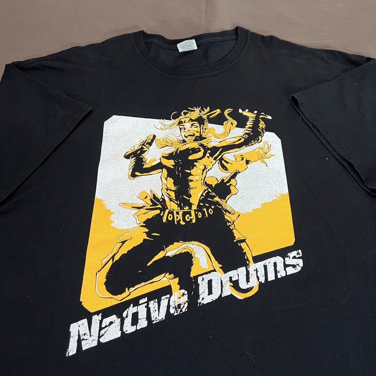 Anime × Japanese Brand × Vintage Native Drums comic Promo Tee 2XL Chuck Paschall Size US XXL / EU 58 / 5 - 1 Thumbnail