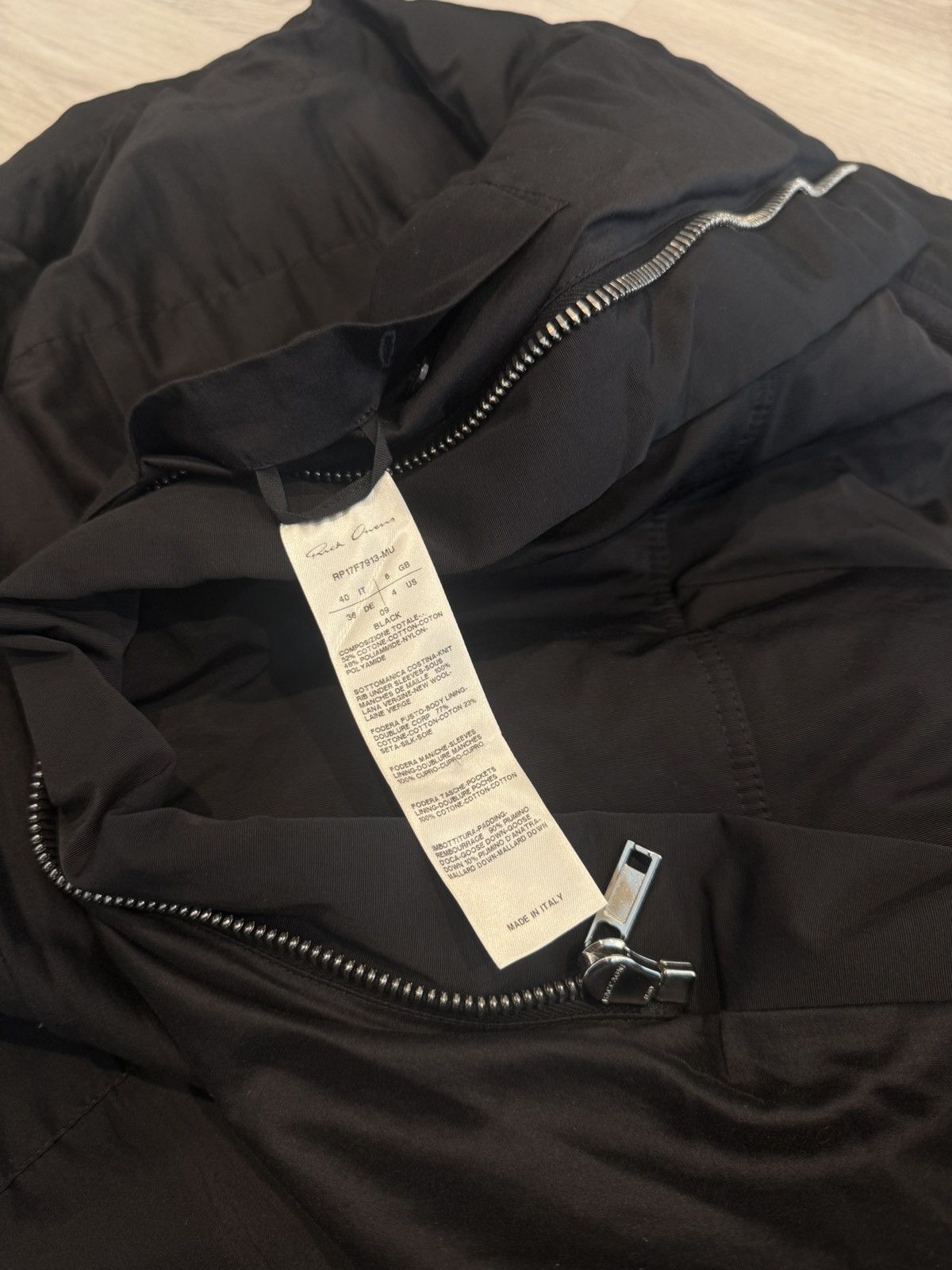 Rick Owens f/w 2017 long puffer highneck coat!! Size US S / EU 44-46 / 1 - 7 Thumbnail