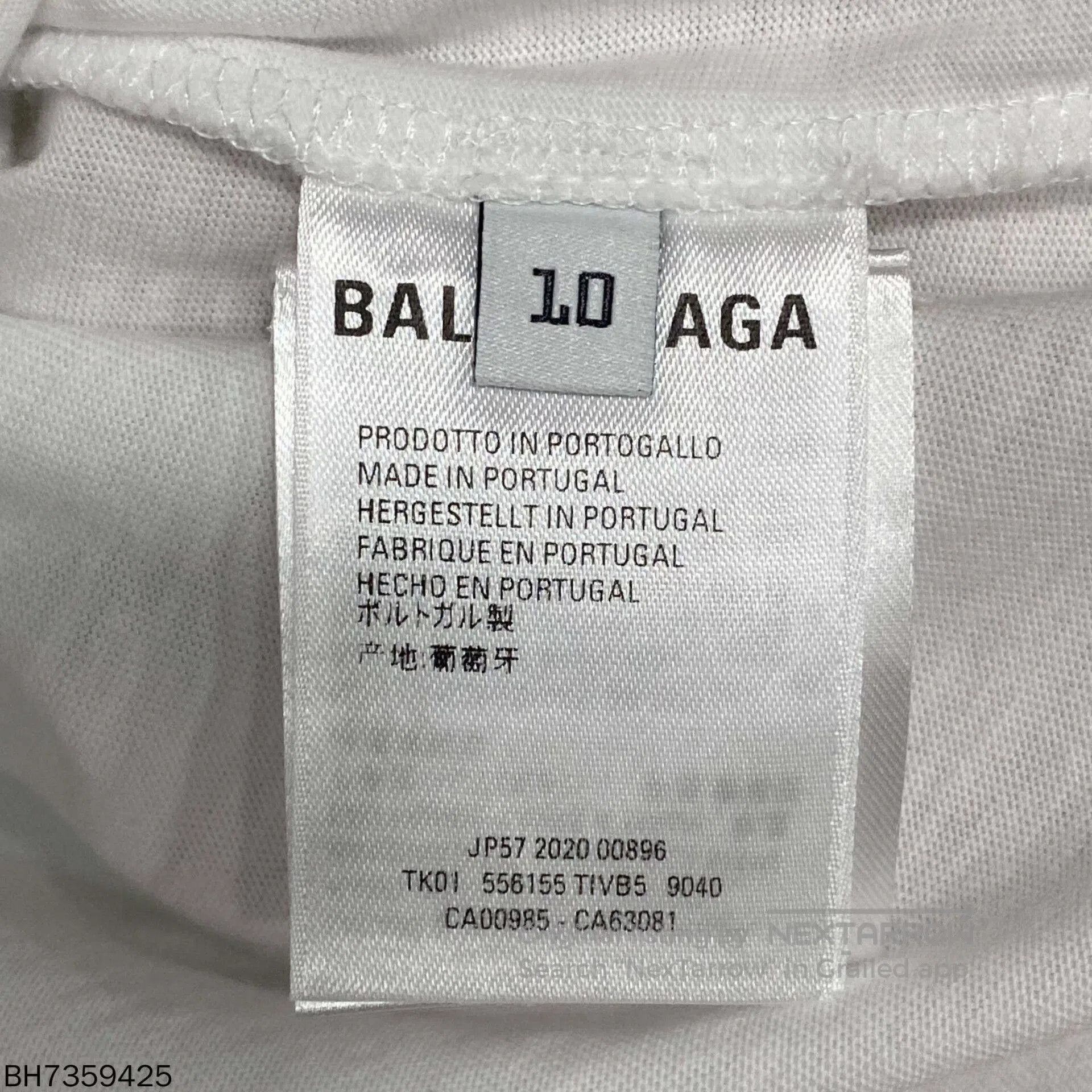 Balenciaga balenciaga white short sleeve t-shirt. Size US M / EU 48-50 / 2 - 3 Thumbnail