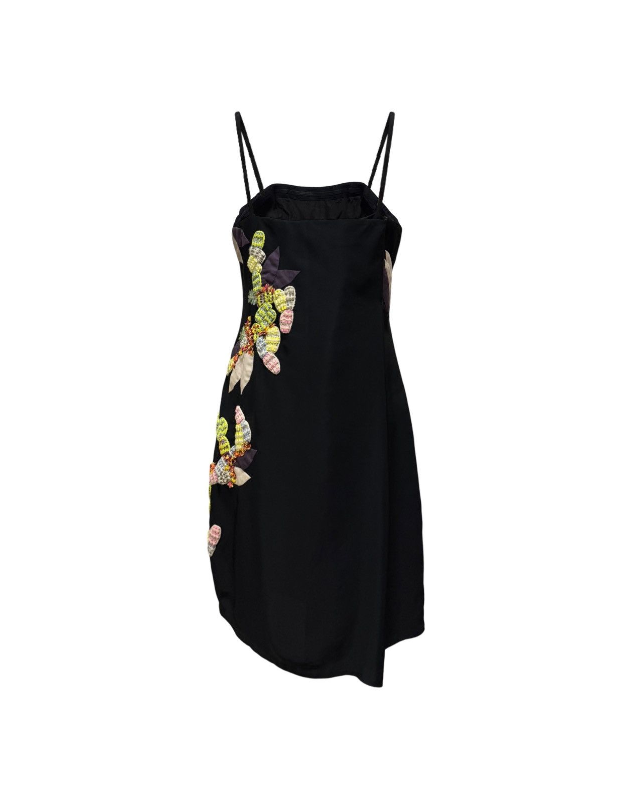 Chloe CHLOÉ Resort 2008 Floral Embroidered Appliqué Camisole Dress Size XS / US 0-2 / IT 36-38 - 2 Thumbnail