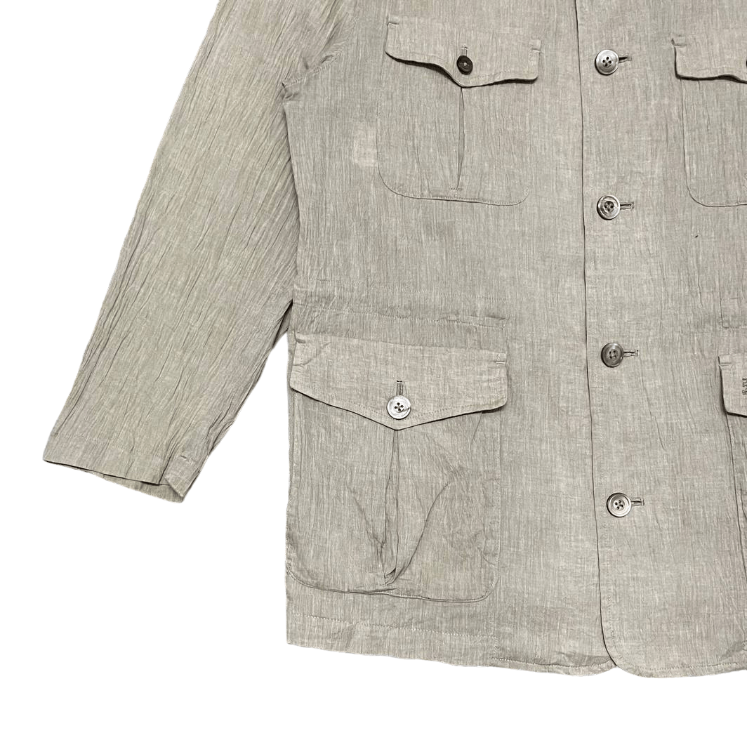 Burberry Vintage Burberry Jacket Multi Pocket Size US L / EU 52-54 / 3 - 3 Thumbnail
