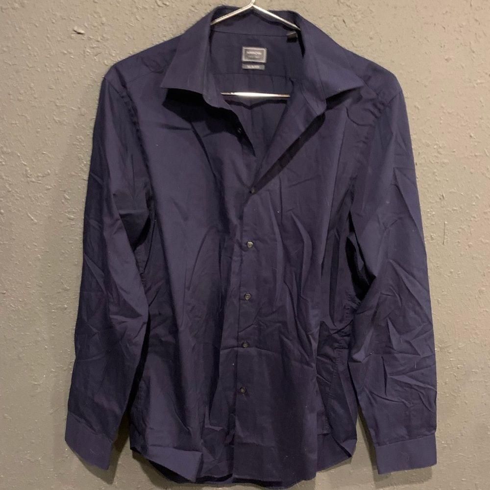 Arrow Men’s Arrow Button Down Dress Shirt Size US L / EU 52-54 / 3 - 1 Thumbnail