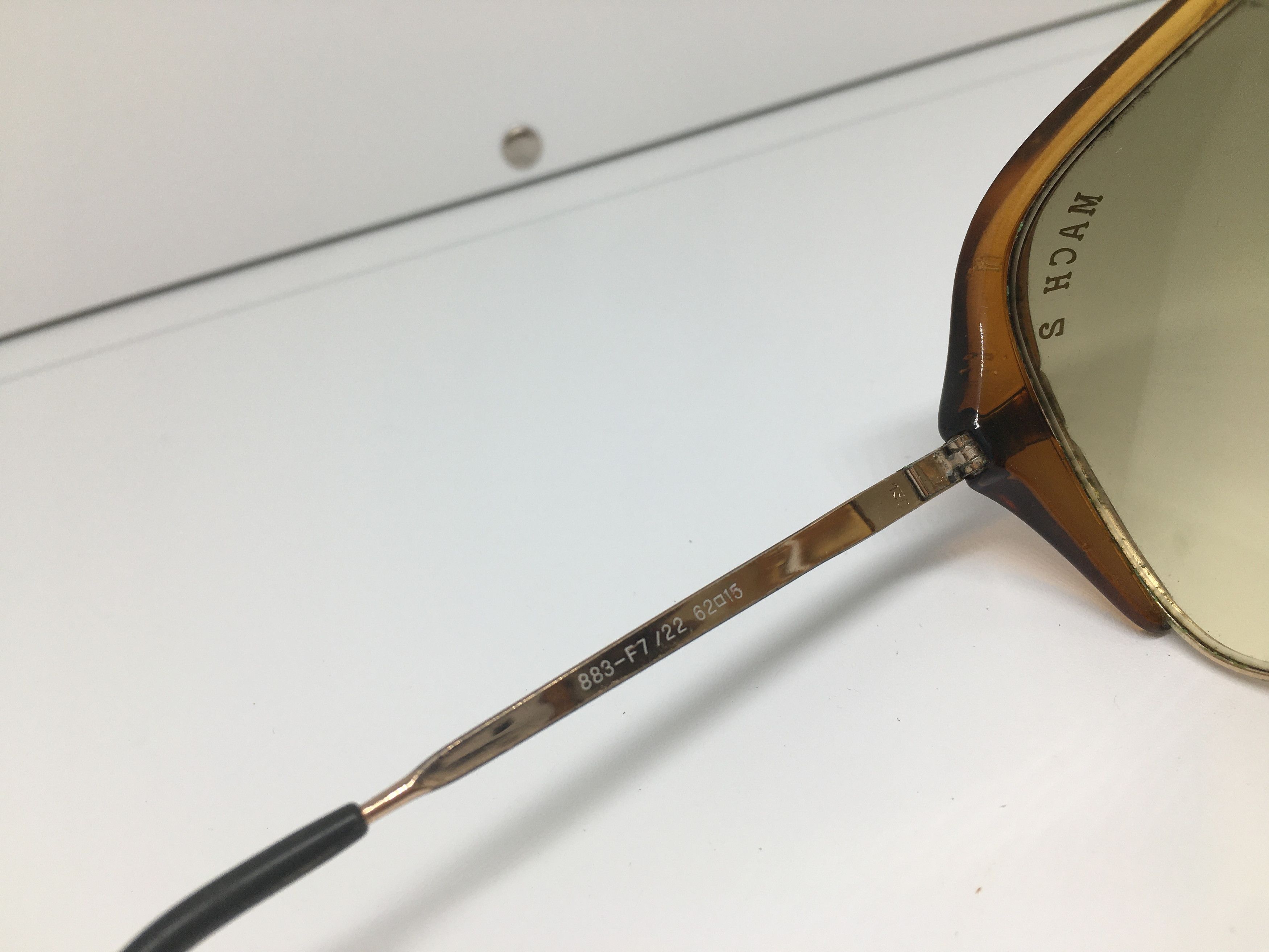 Vintage Vintage Marcolin 883-F7/22 Marchon Sunglasses Italy Size ONE SIZE - 6 Thumbnail