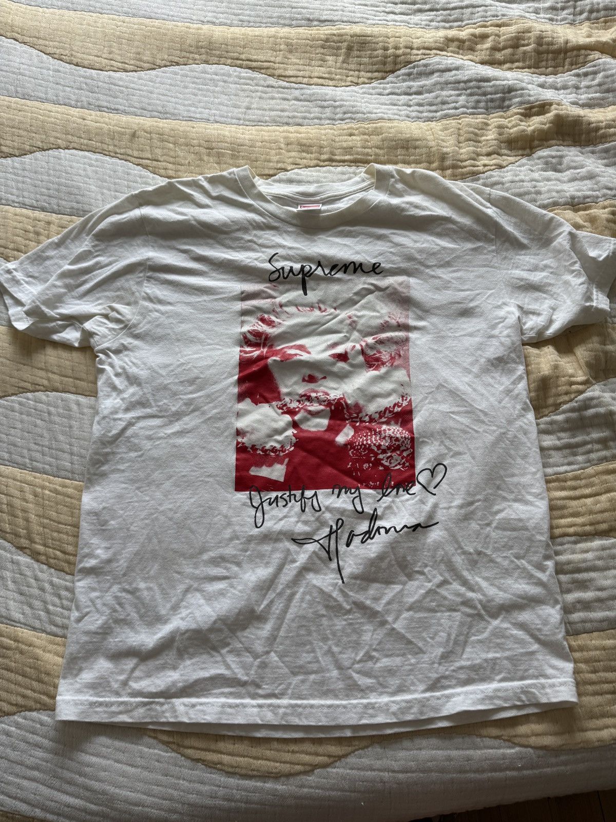 Supreme Madonna Tee | Grailed
