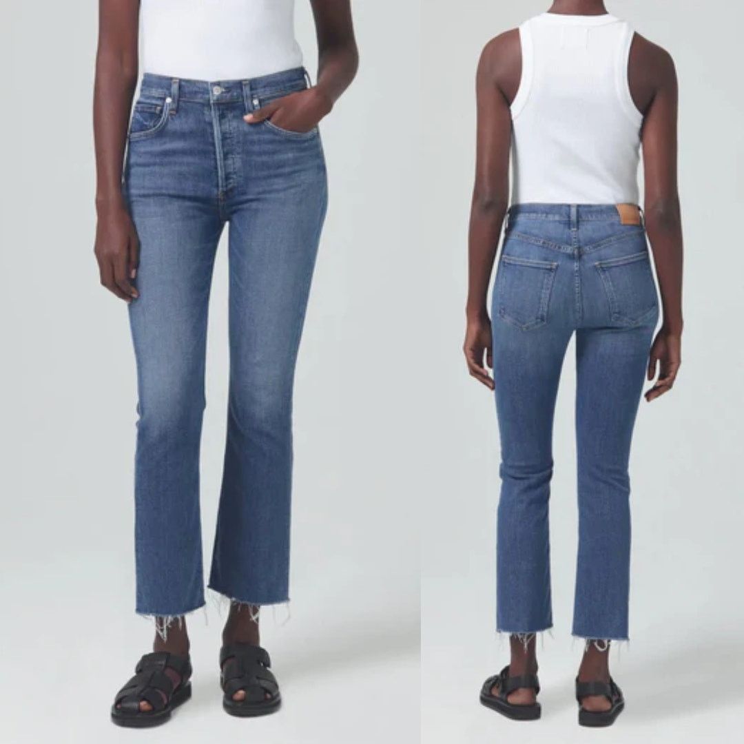 Citizens Of Humanity Citizens of Humanity | Isola Cropped Boot Jean in Lawless 26 Size 26" / US 2 / IT 38 - 1 Thumbnail