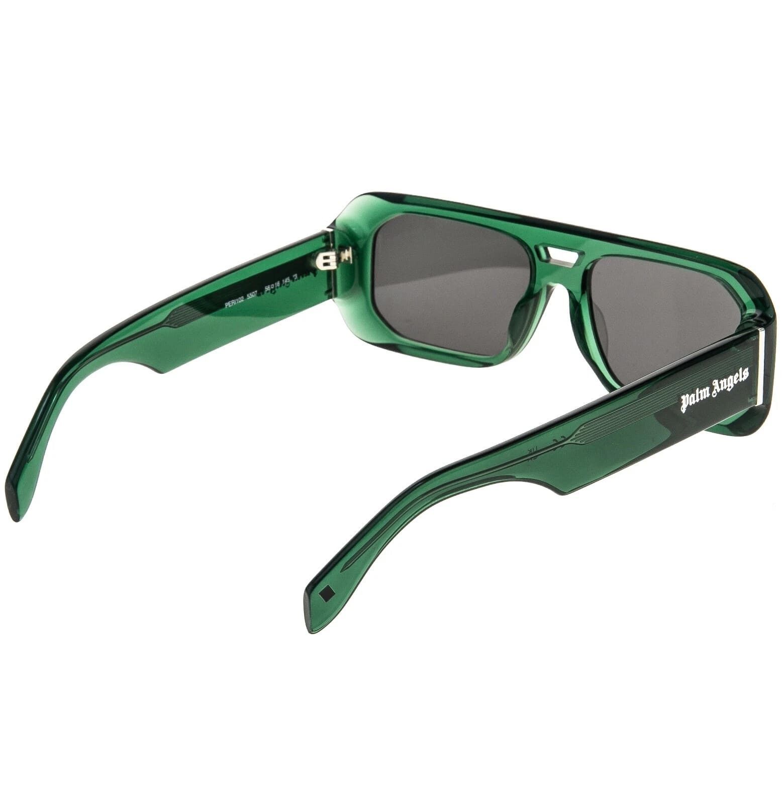 Palm Angels PALM ANGELS PERI102 102 WILLOW Geometric Unisex Sunglass Size ONE SIZE - 5 Thumbnail