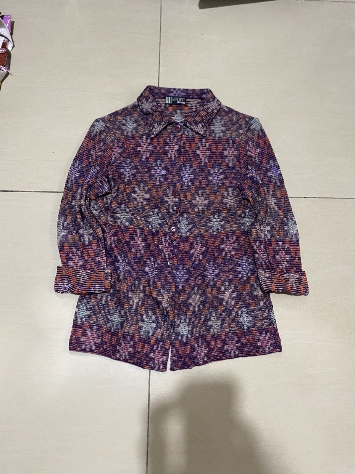 Missoni Missoni sport long sleeve polo Size S / US 4 / IT 40 - 1 Thumbnail