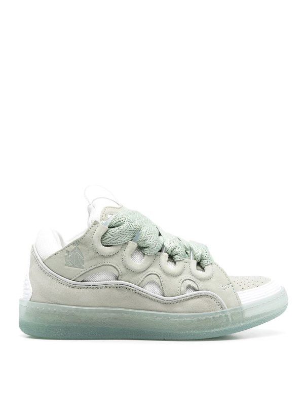 Lanvin oc11z0426 Curb Sneakers in White Size US 11 / EU 44 - 1 Thumbnail