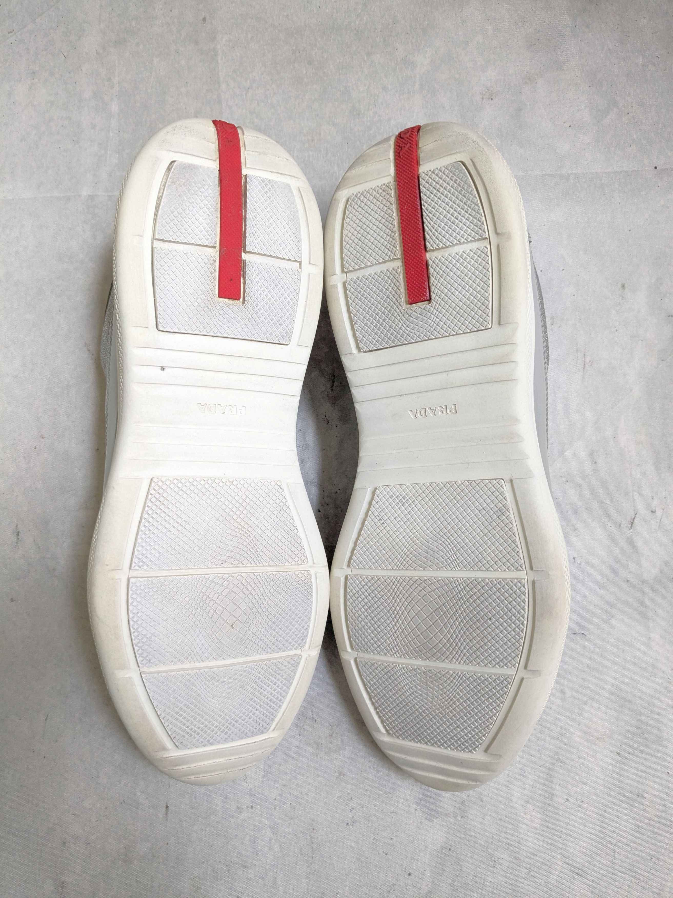 Prada Prada America's Cup Gray Patent Leather 11 US Low Size US 11 / EU 44 - 14 Thumbnail