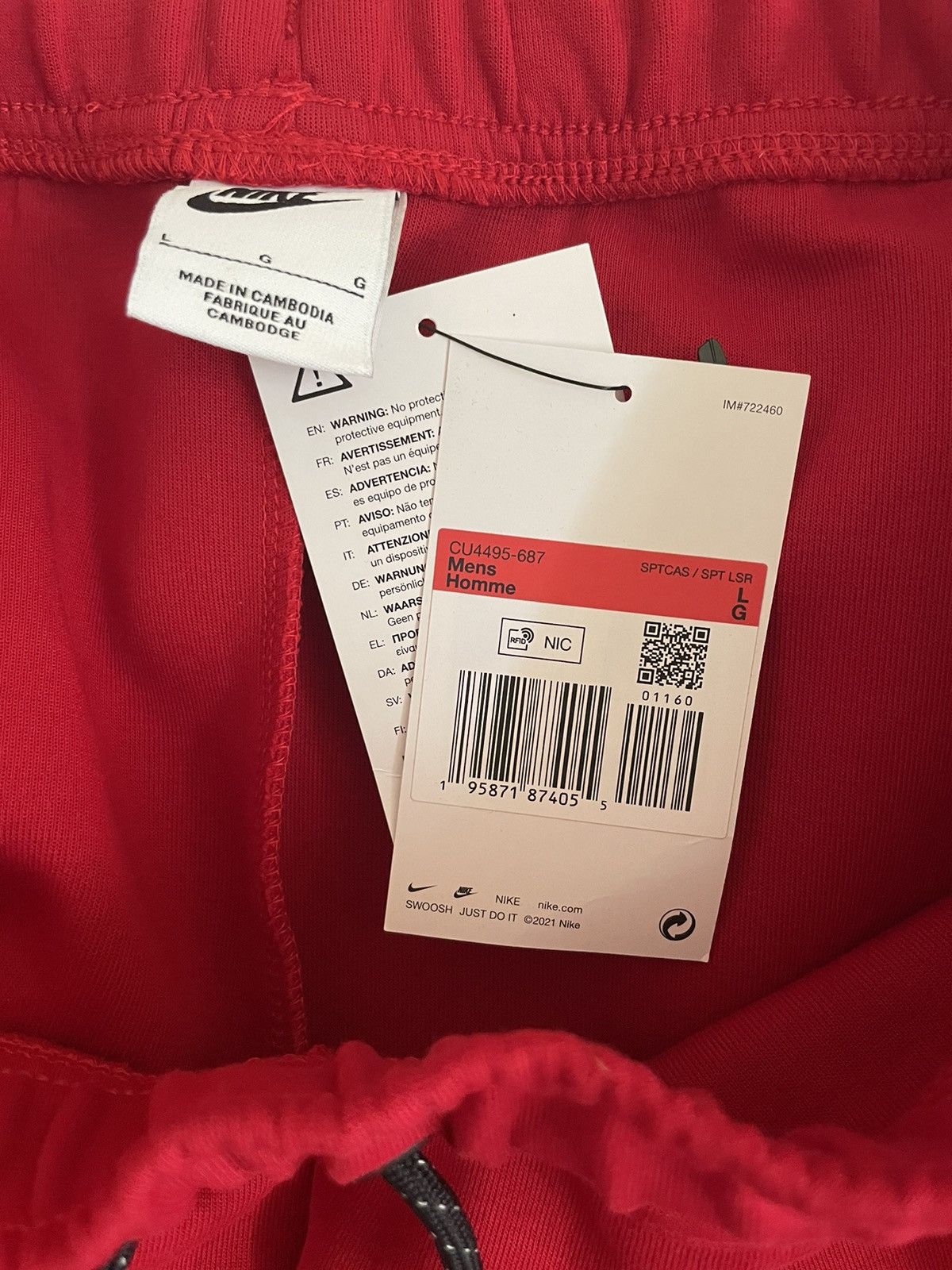 Nike Nike Tech Fleece Joggers CU4495-687 Size US 34 / EU 50 - 7 Thumbnail