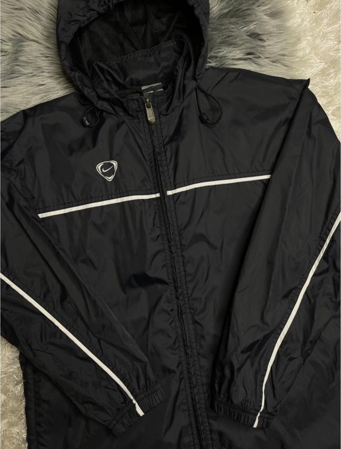 Vintage Nike Nylon Vintage StreetWear Rare Y2K Jacket Size M / US 6-8 / IT 42-44 - 2 Thumbnail