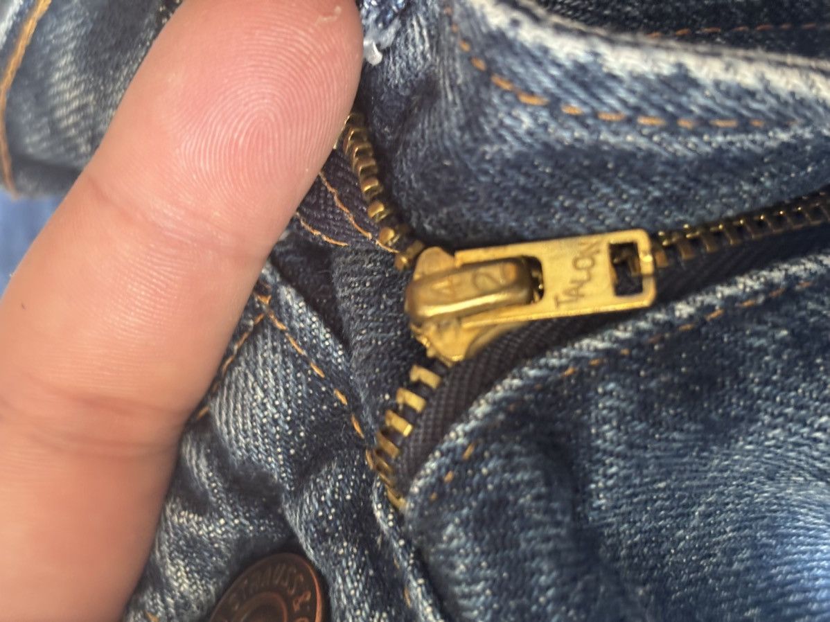 Levi's Vintage Clothing LEVI’S VINTAGE CLOTHING LVC 505-0217 SELVAGE JEANS TALON ZIP Size US 26 / EU 42 - 4 Thumbnail