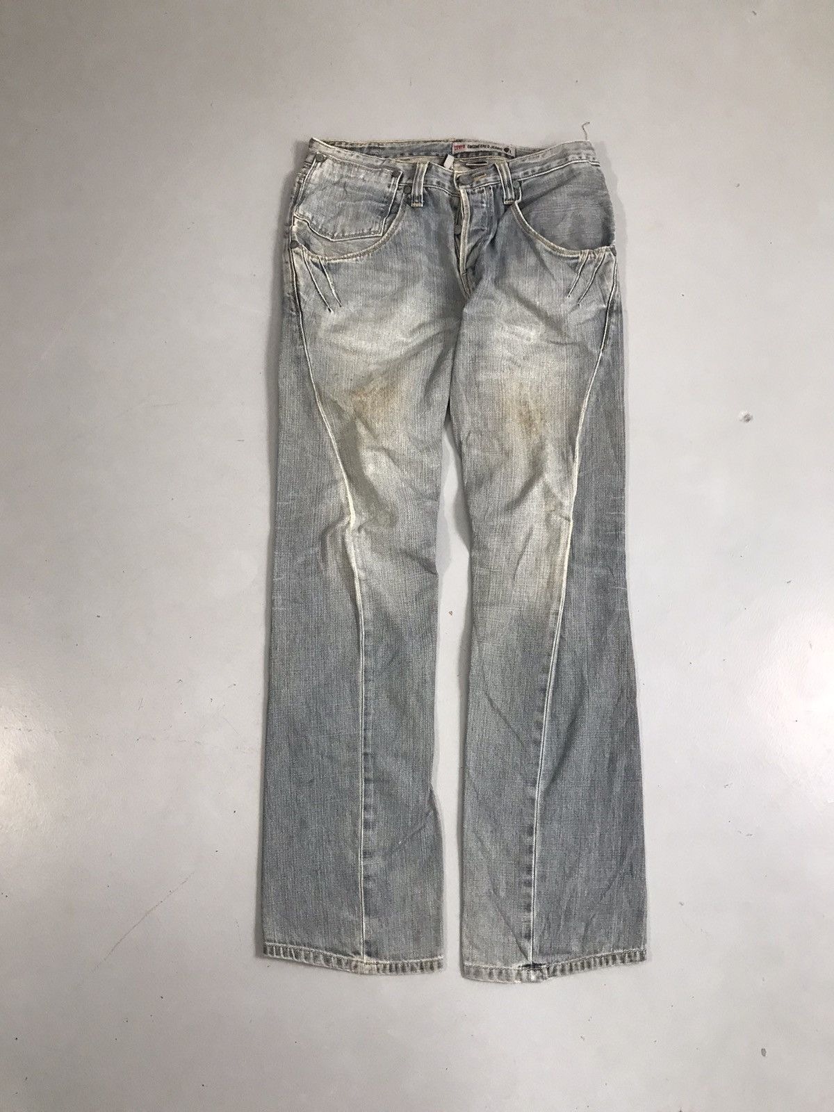 Levi's Vintage Levi’s engineer jeans denim Size US 32 / EU 48 - 9 Thumbnail